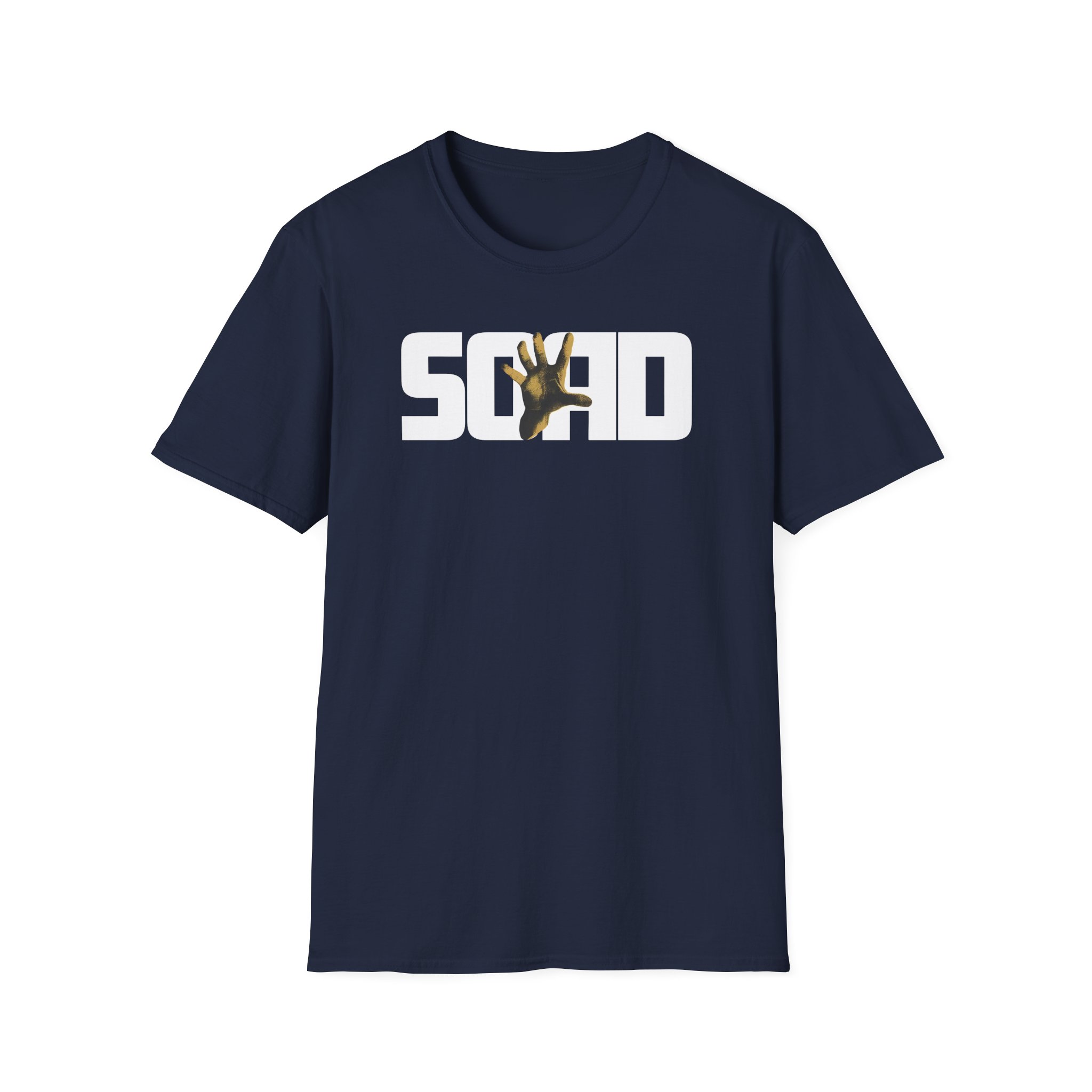 System of a Down Gold Hand Unisex Softstyle T-Shirt