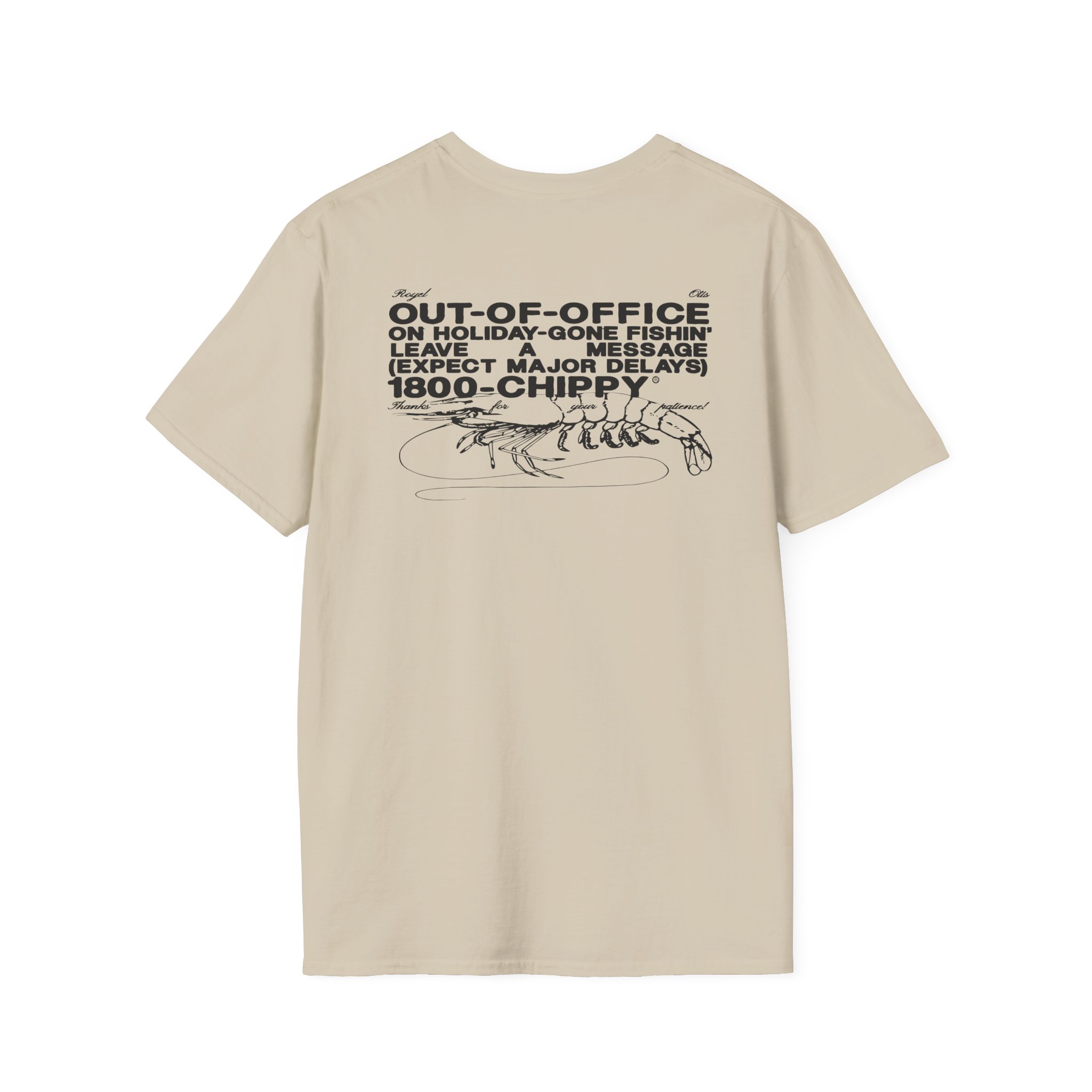 Royel Otis Out of Office Chippy Unisex Softstyle T-Shirt