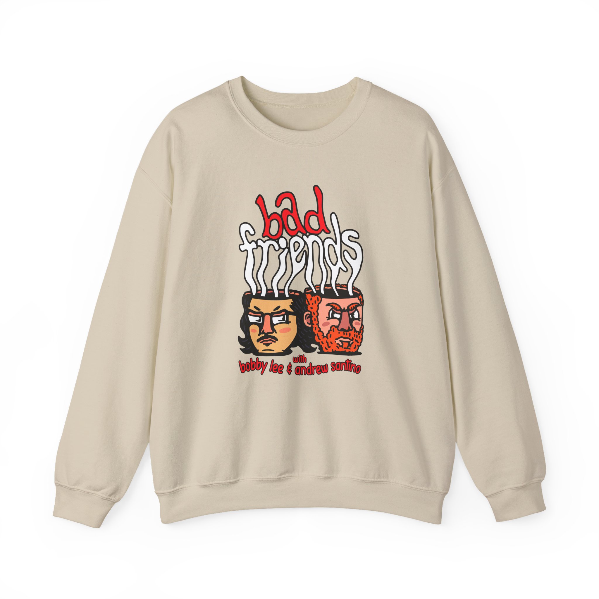 Bad Friends Mugheads Unisex Heavy Blendâ„¢ Crewneck Sweatshirt