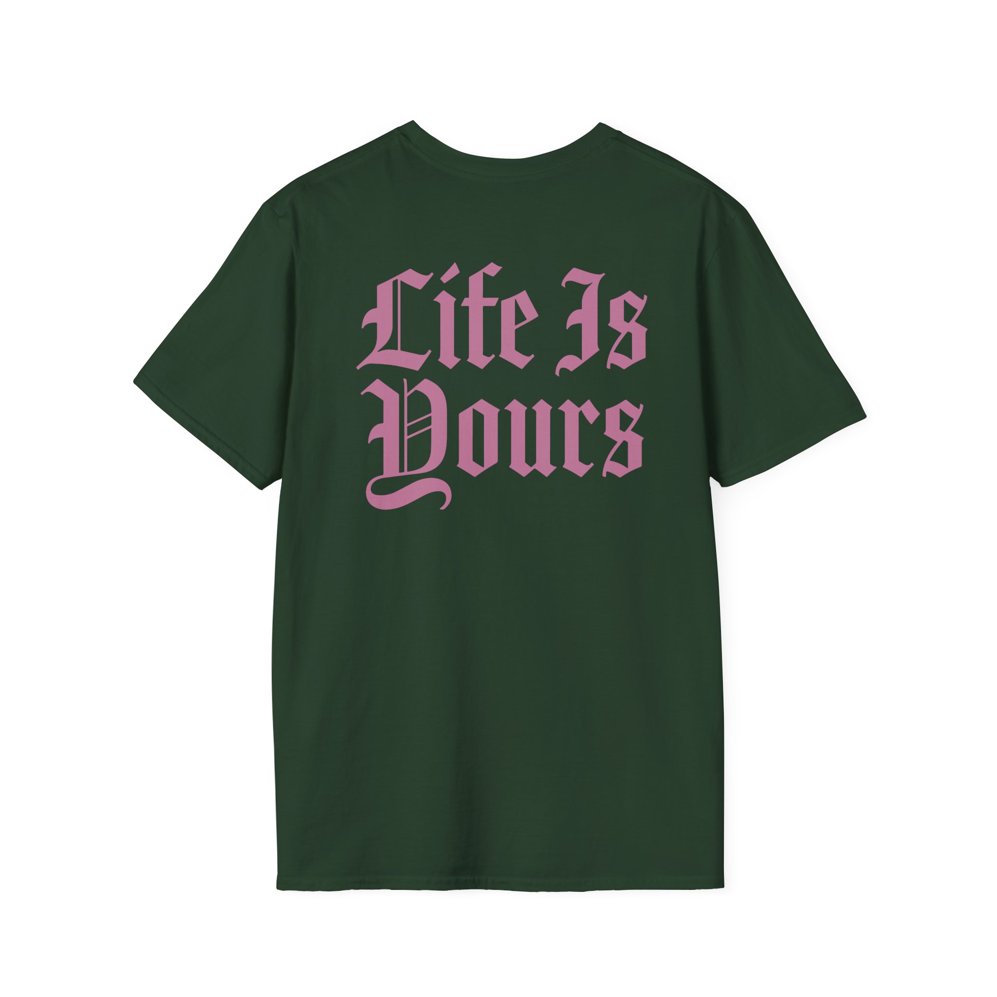 Foals Life is Yours Gothic Logo Unisex Softstyle T-Shirt