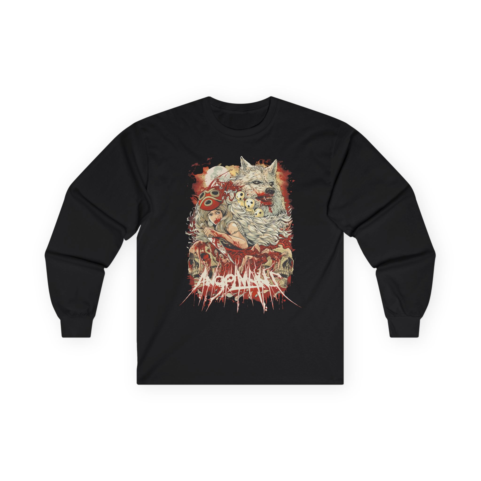 Angelmaker Mononoke Unisex Ultra Cotton Long Sleeve Tee