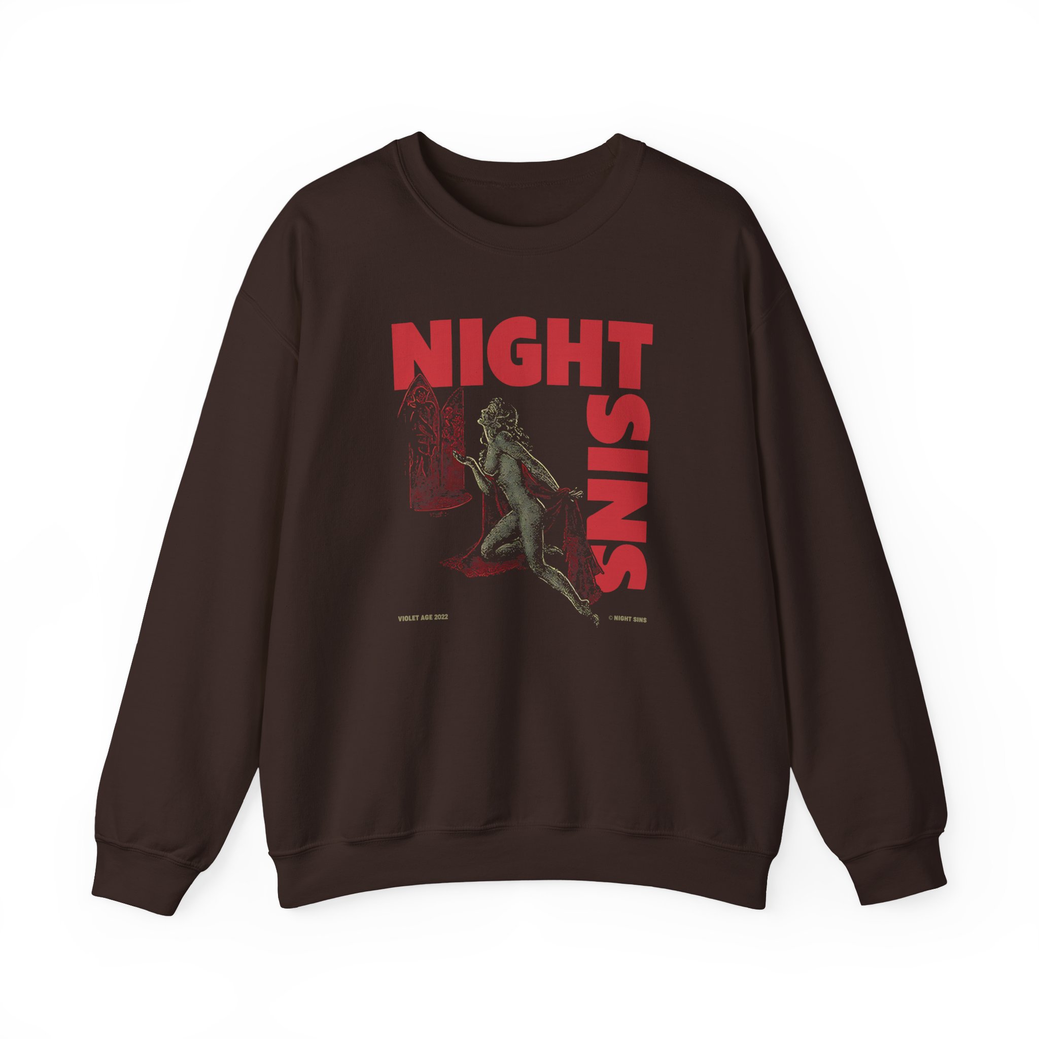 Night Sins Shrine Unisex Heavy Blendâ„¢ Crewneck Sweatshirt