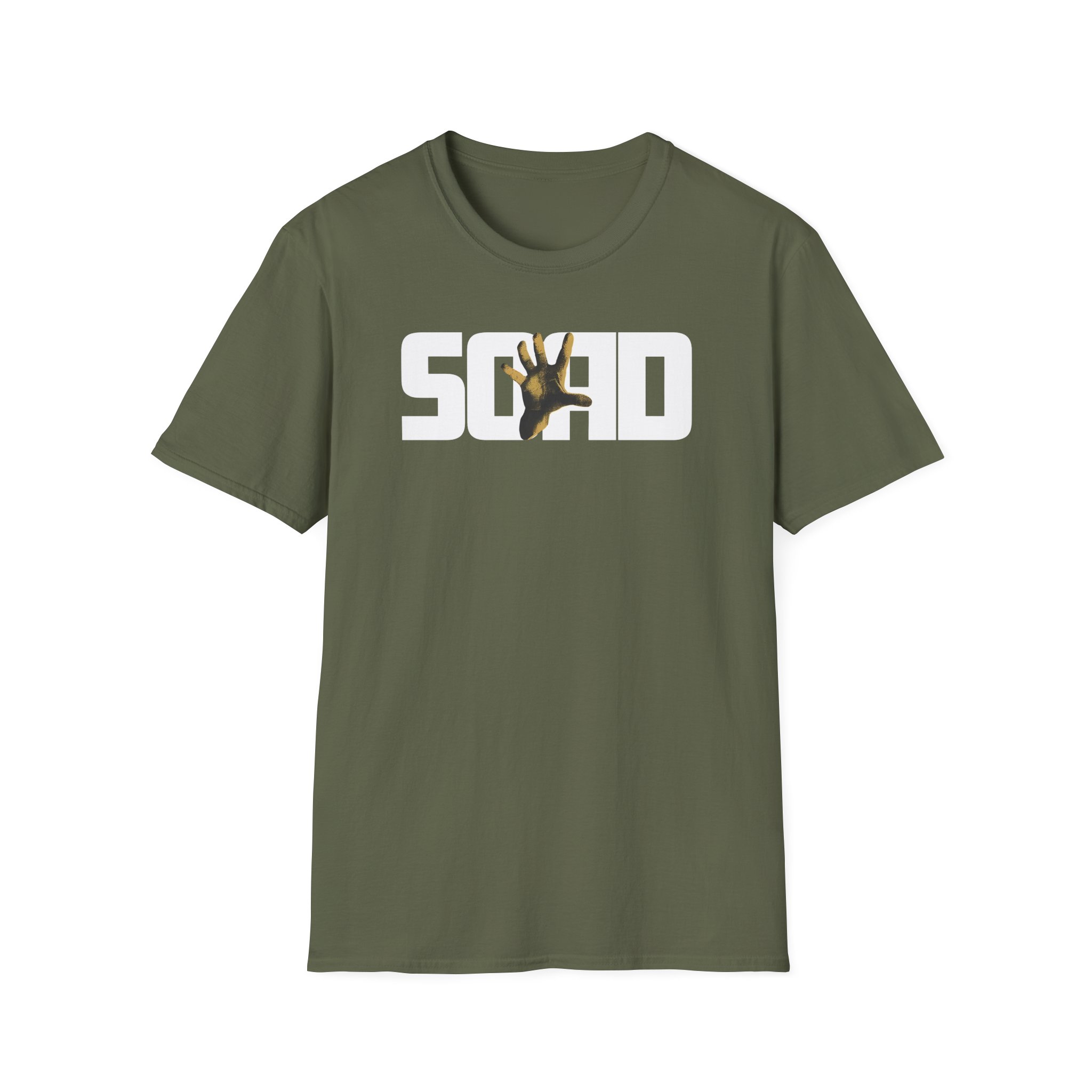 System of a Down Gold Hand Unisex Softstyle T-Shirt