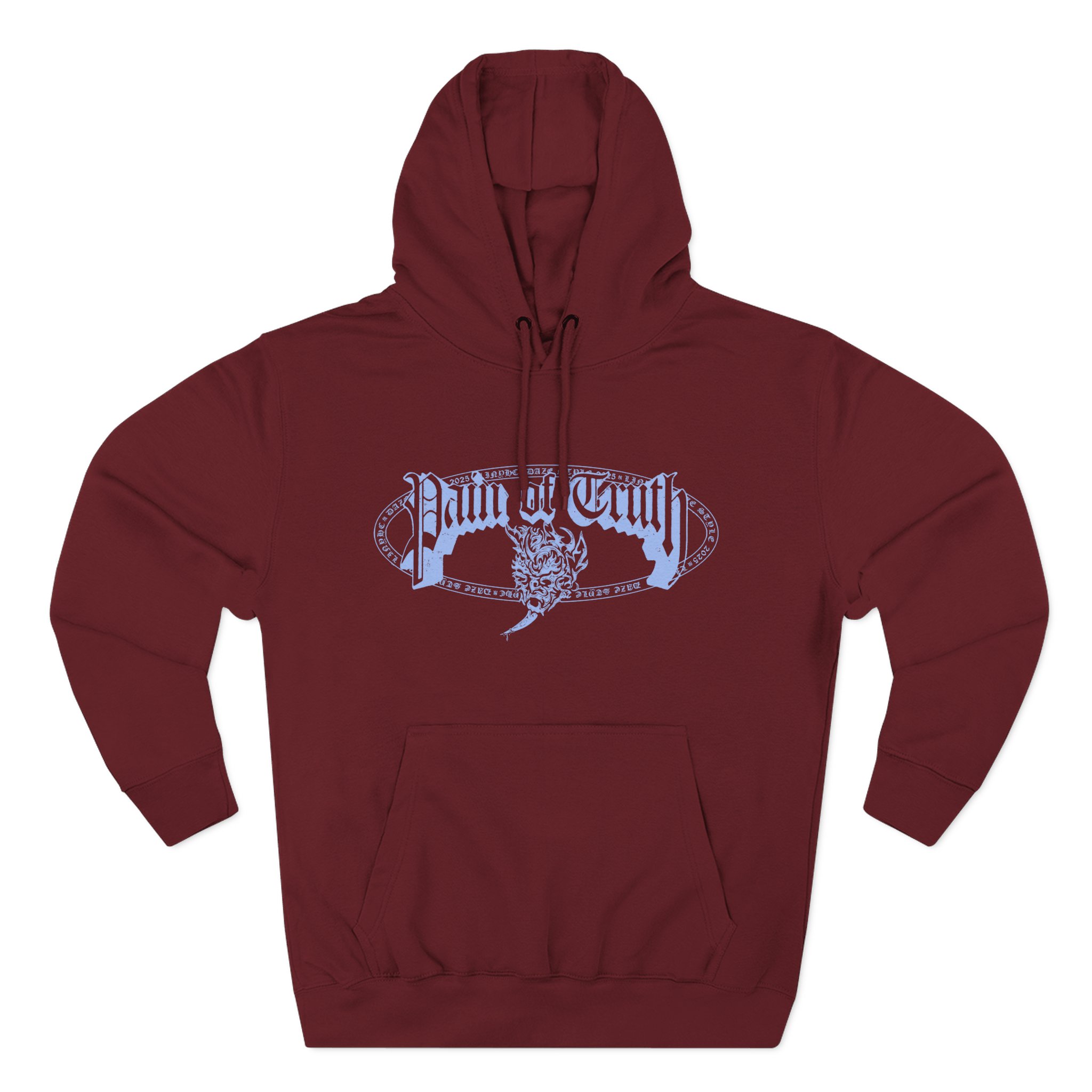 Pain of Truth Split Three-Panel Fleece Hoodie