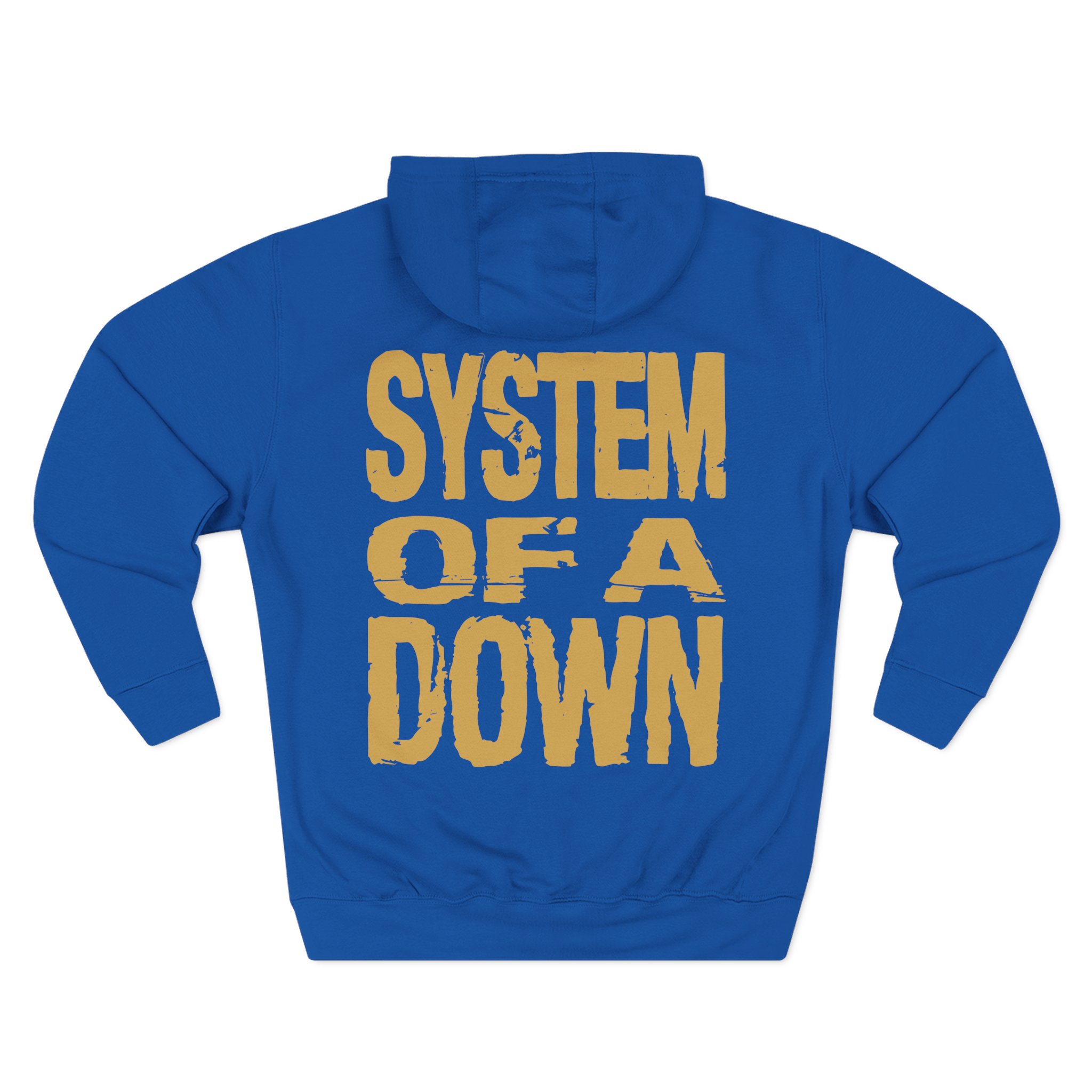 System of a Down Gold Hand Three-Panel Fleece Hoodie