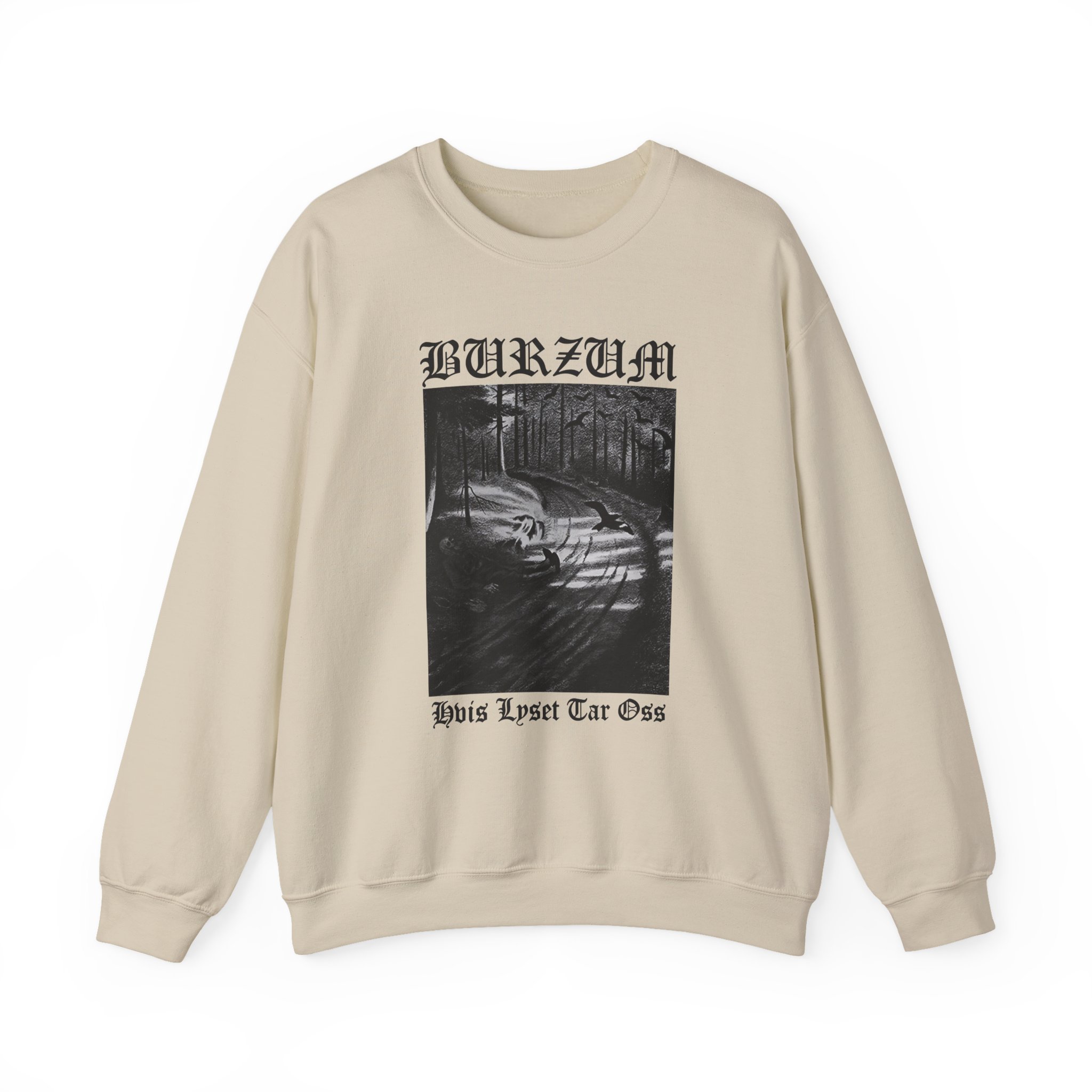 Burzum Hvis Lyset Tar Oss Unisex Heavy Blendâ„¢ Crewneck Sweatshirt