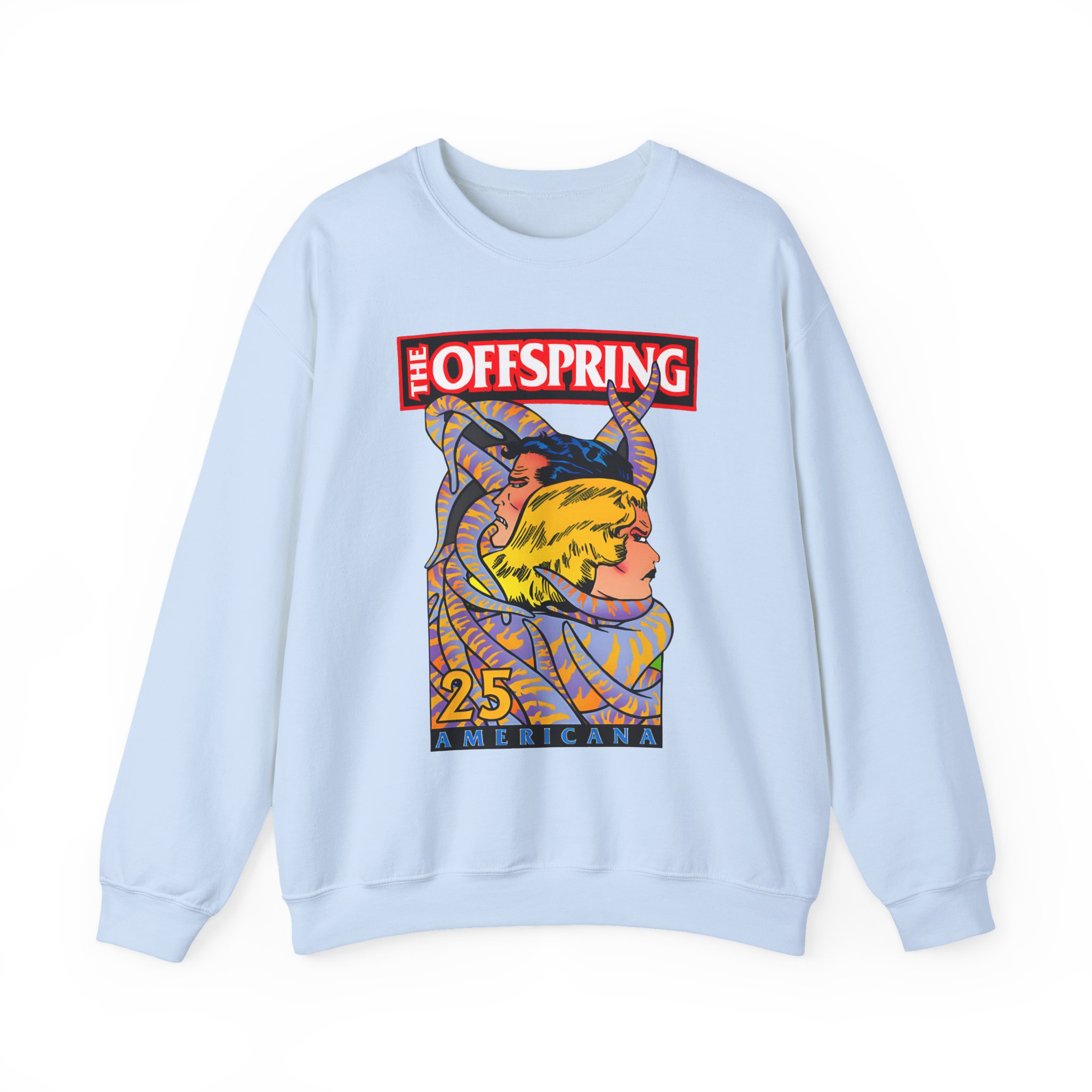 The Offspring Americana Unisex Heavy Blendâ„¢ Crewneck Sweatshirt