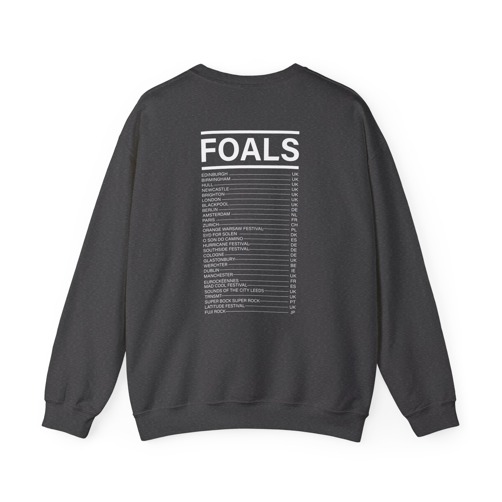 Foals Red Rose Unisex Heavy Blendâ„¢ Crewneck Sweatshirt