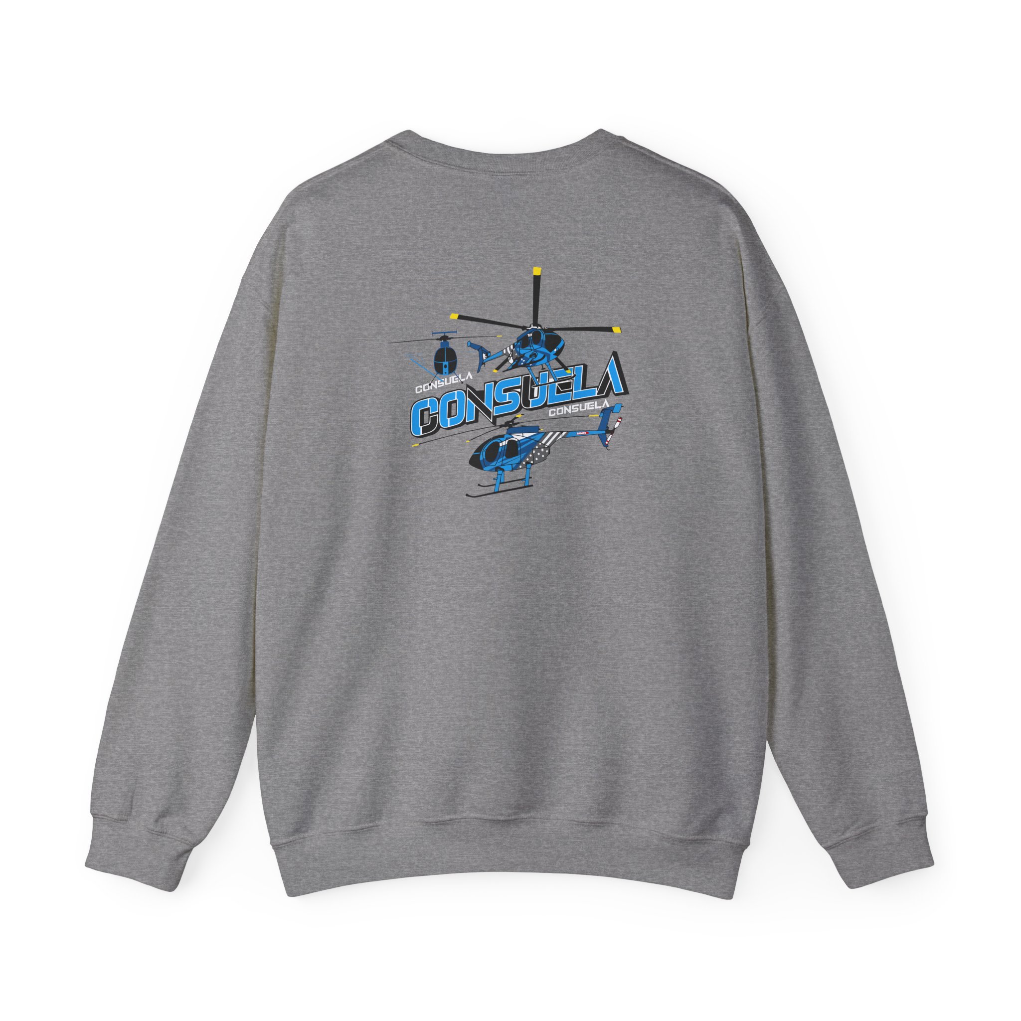 Cleetus Mcfarland Cleetus Consuela Helicopter Unisex Heavy Blendâ„¢ Crewneck Sweatshirt