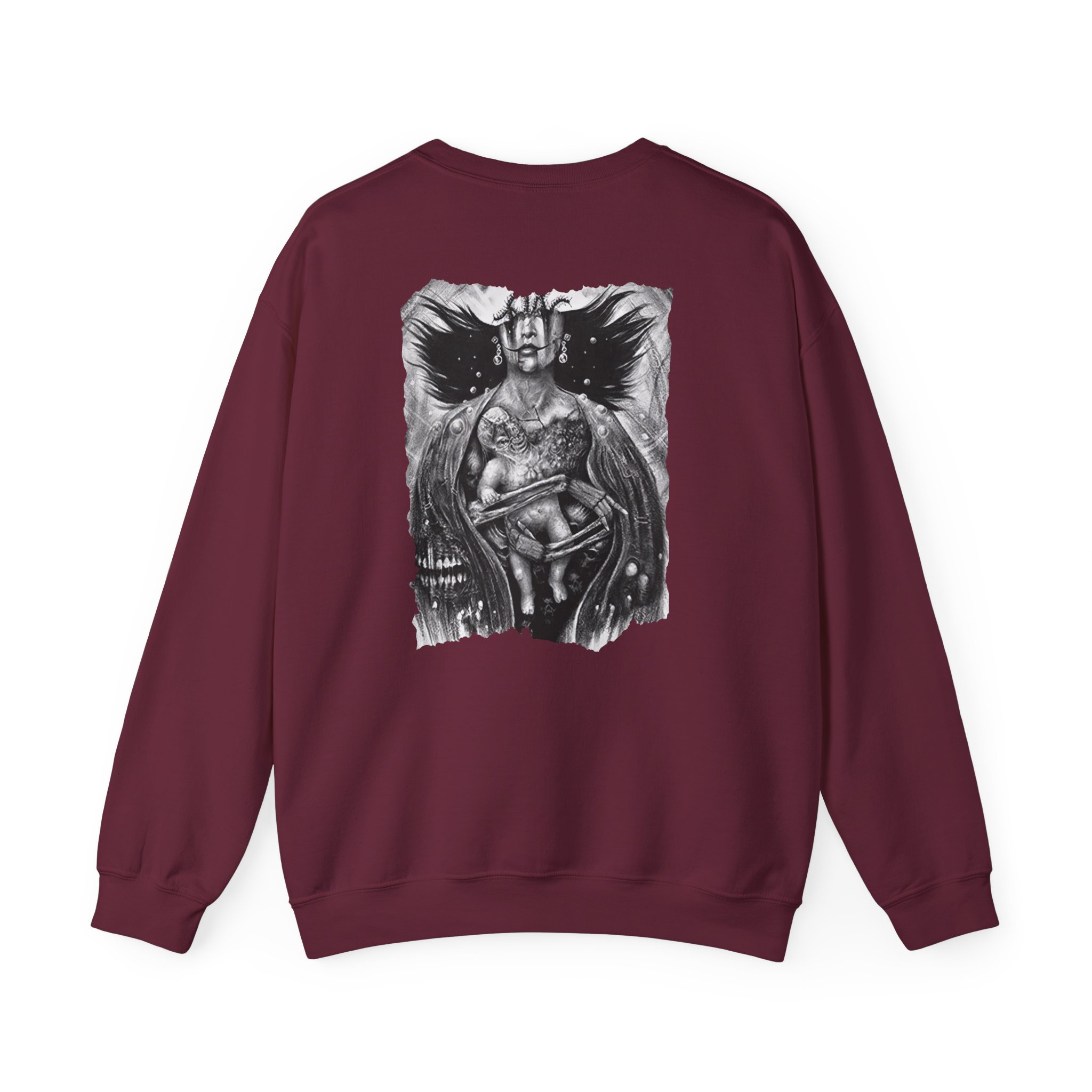 Avatar Band Barren Cloth Mother Unisex Heavy Blendâ„¢ Crewneck Sweatshirt