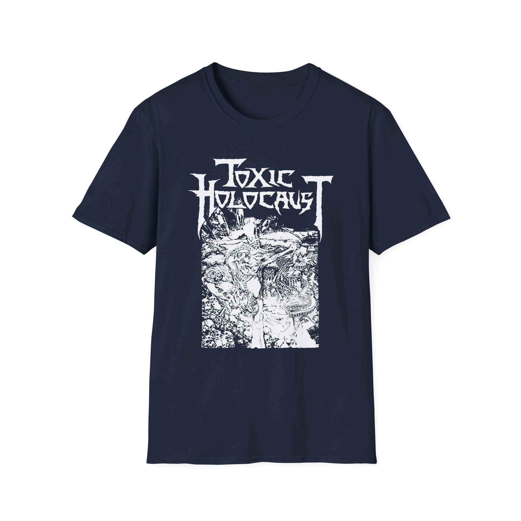 Toxic Holocaust Nuke the Cross Unisex Softstyle T-Shirt