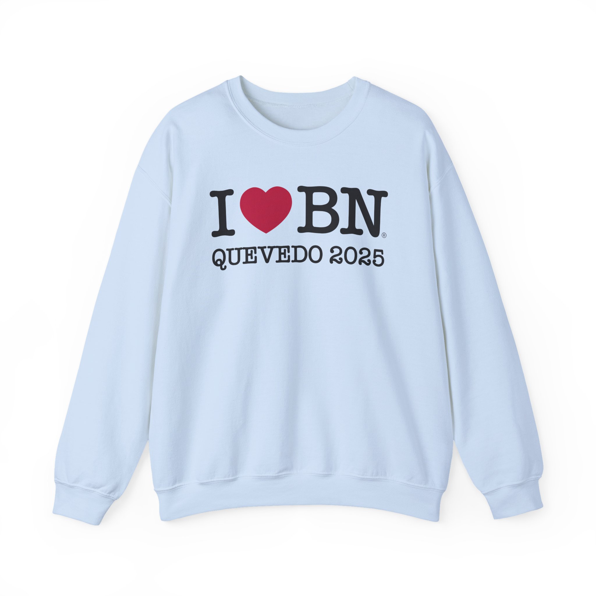 Quevedo I Love Bn Unisex Heavy Blendâ„¢ Crewneck Sweatshirt