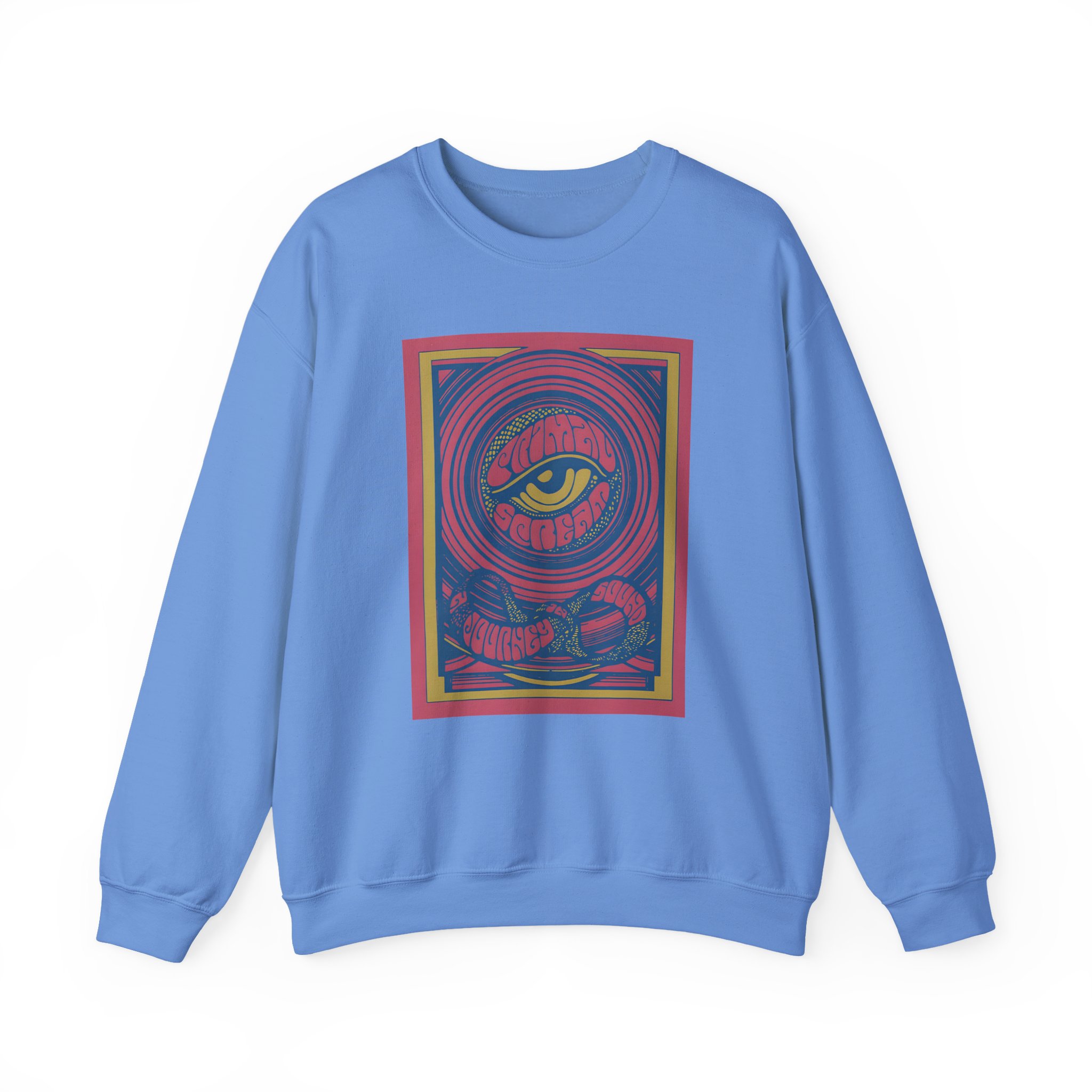 Primal Scream a Journey Into Sound Unisex Heavy Blendâ„¢ Crewneck Sweatshirt