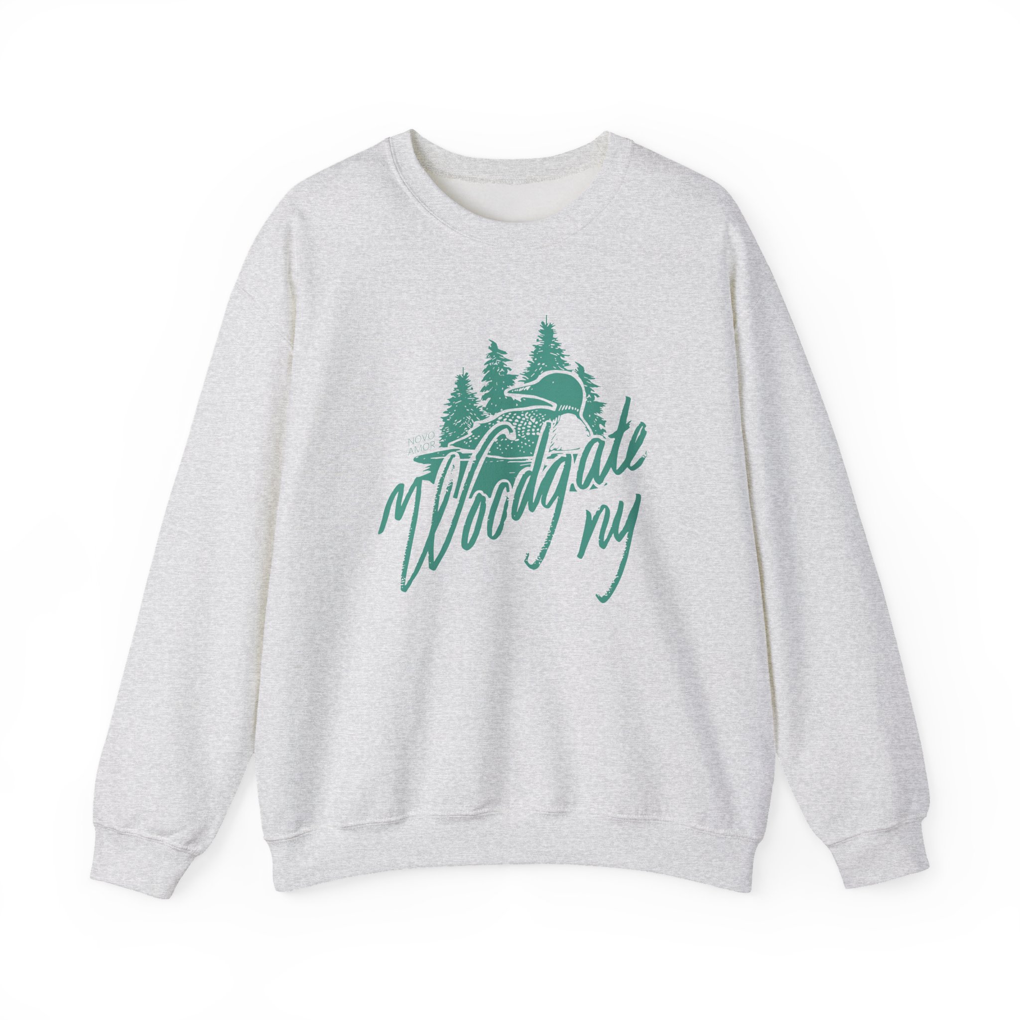 Novo Amor Woodgate Ny Unisex Heavy Blendâ„¢ Crewneck Sweatshirt