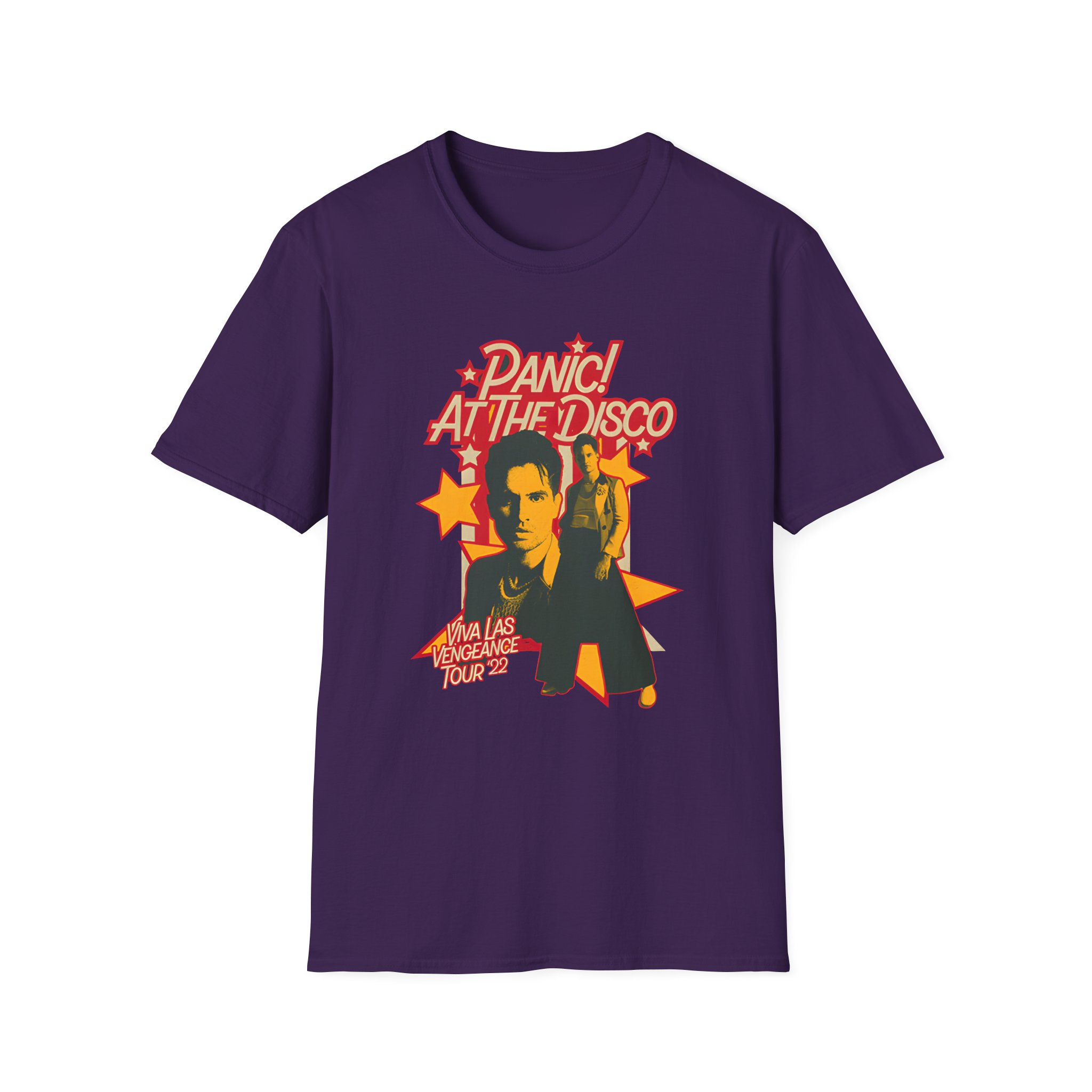 Panic at the Disco Stars Dark Unisex Softstyle T-Shirt