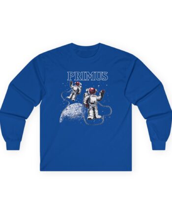 Primus Astronaut On The Moon Unisex Ultra Cotton Long Sleeve Tee