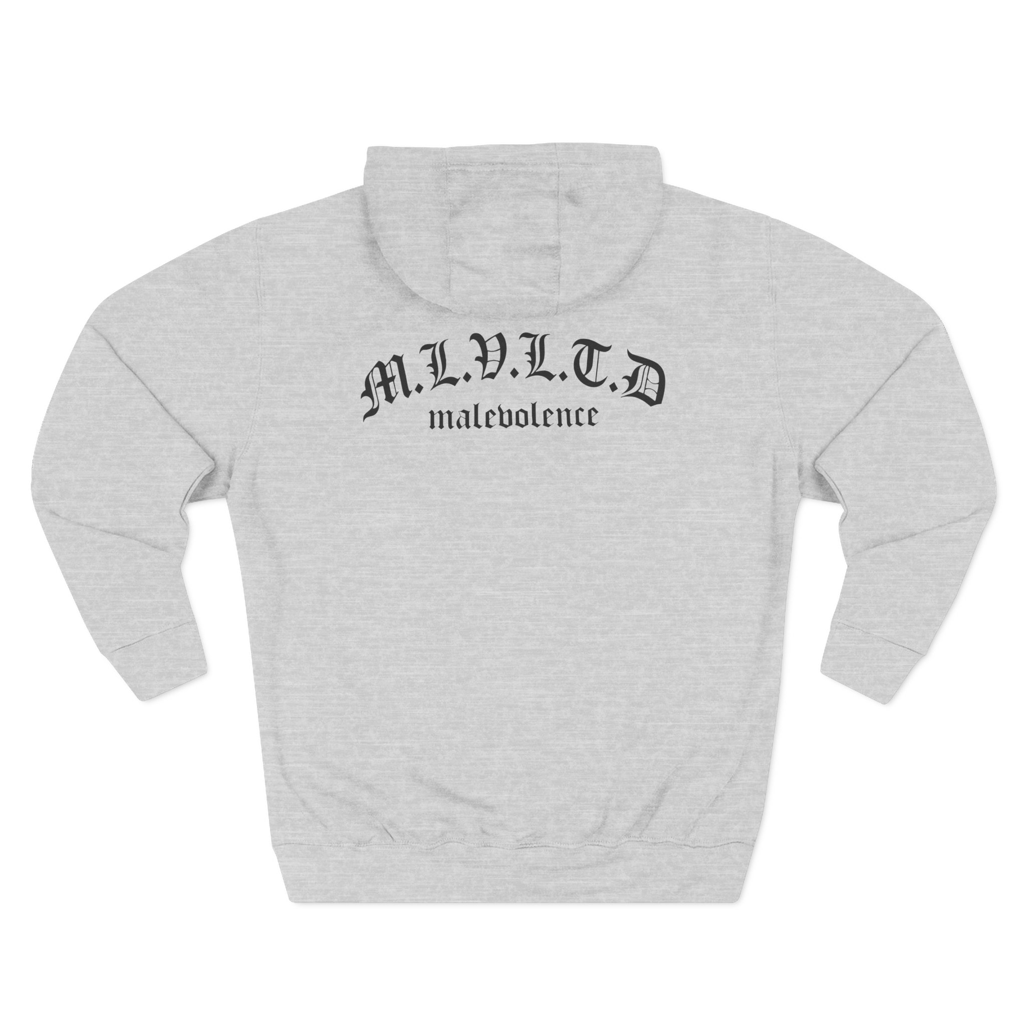 Malevolence Malev Graff Three-Panel Fleece Hoodie