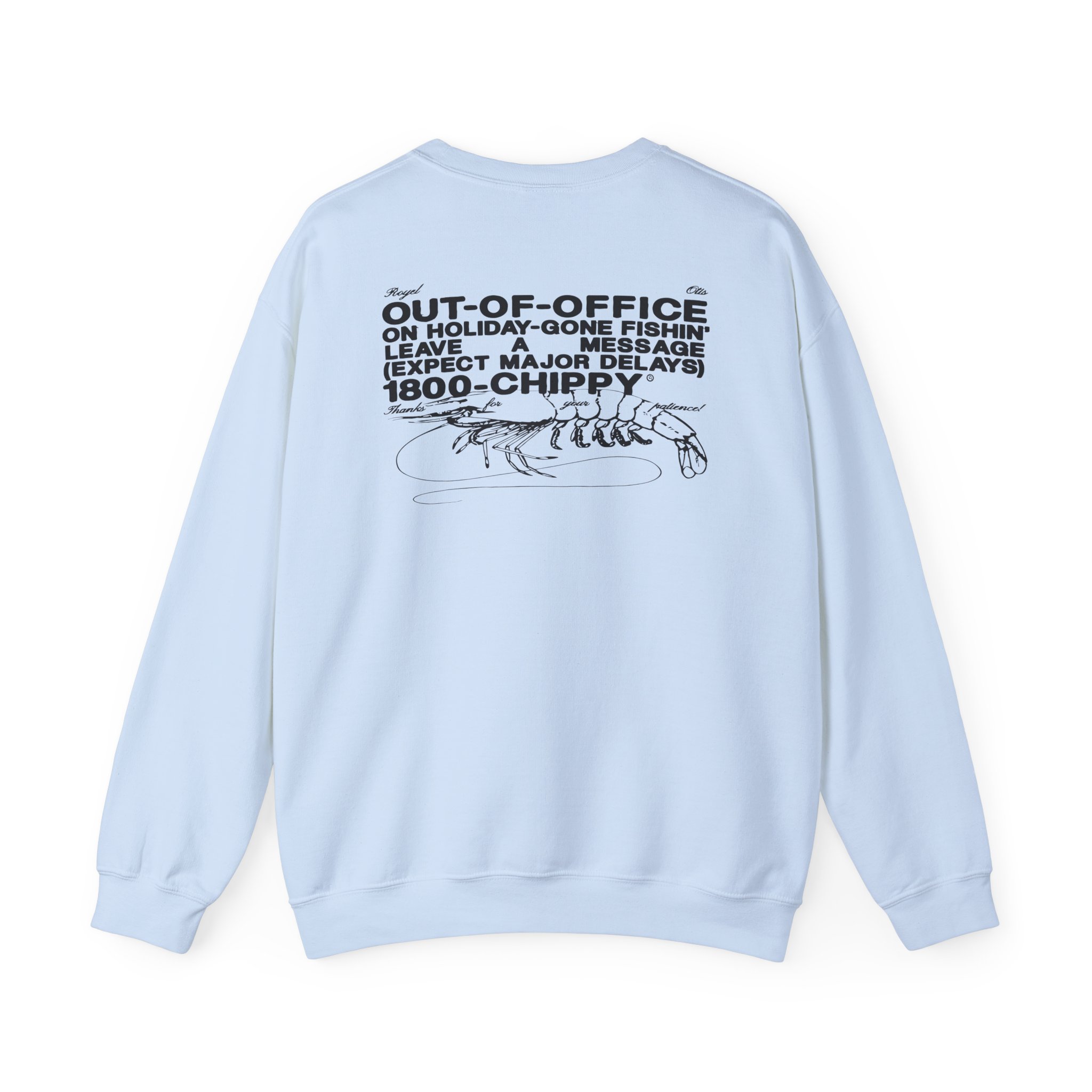 Royel Otis Out of Office Chippy Unisex Heavy Blendâ„¢ Crewneck Sweatshirt