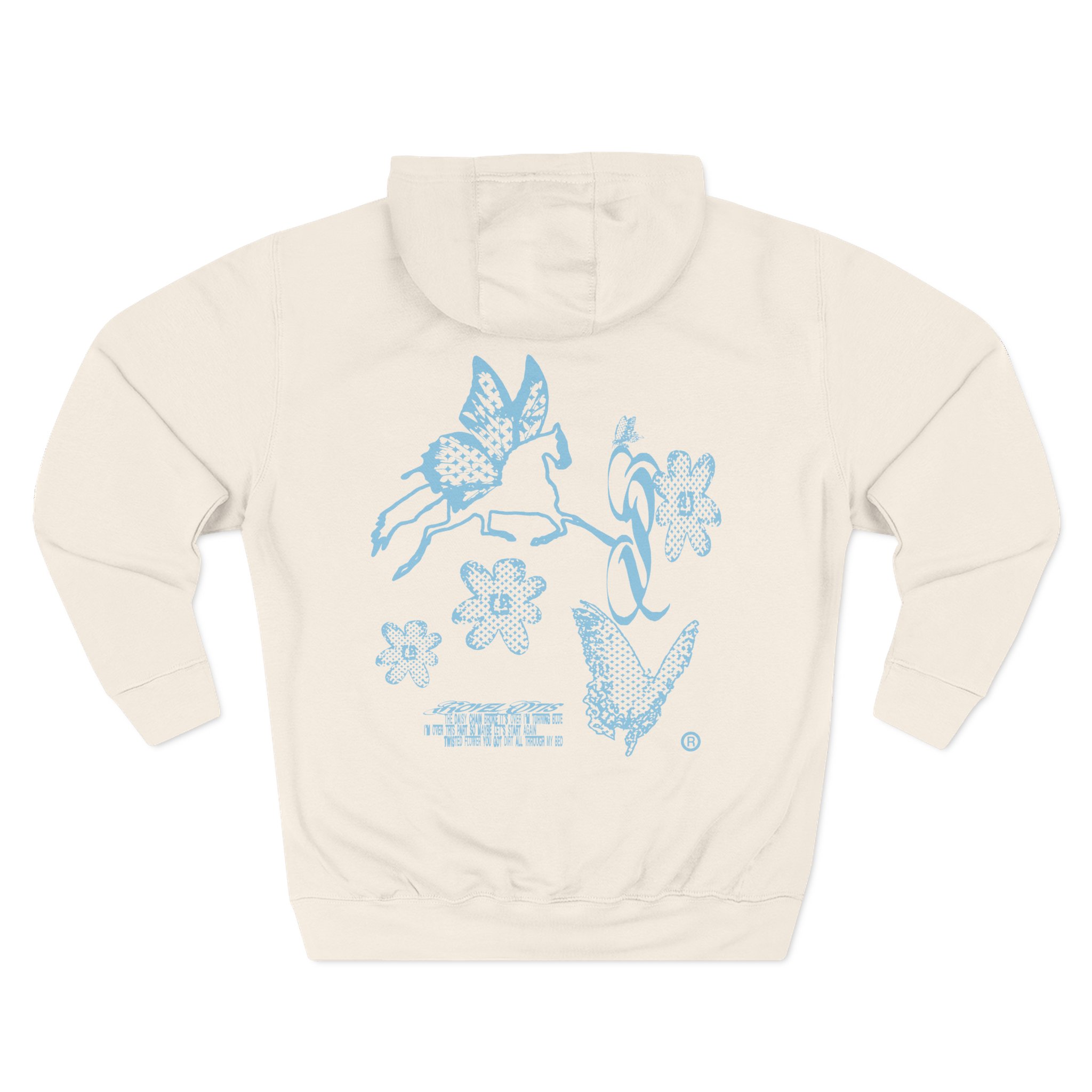 Royel Otis Sofa King Three-Panel Fleece Hoodie