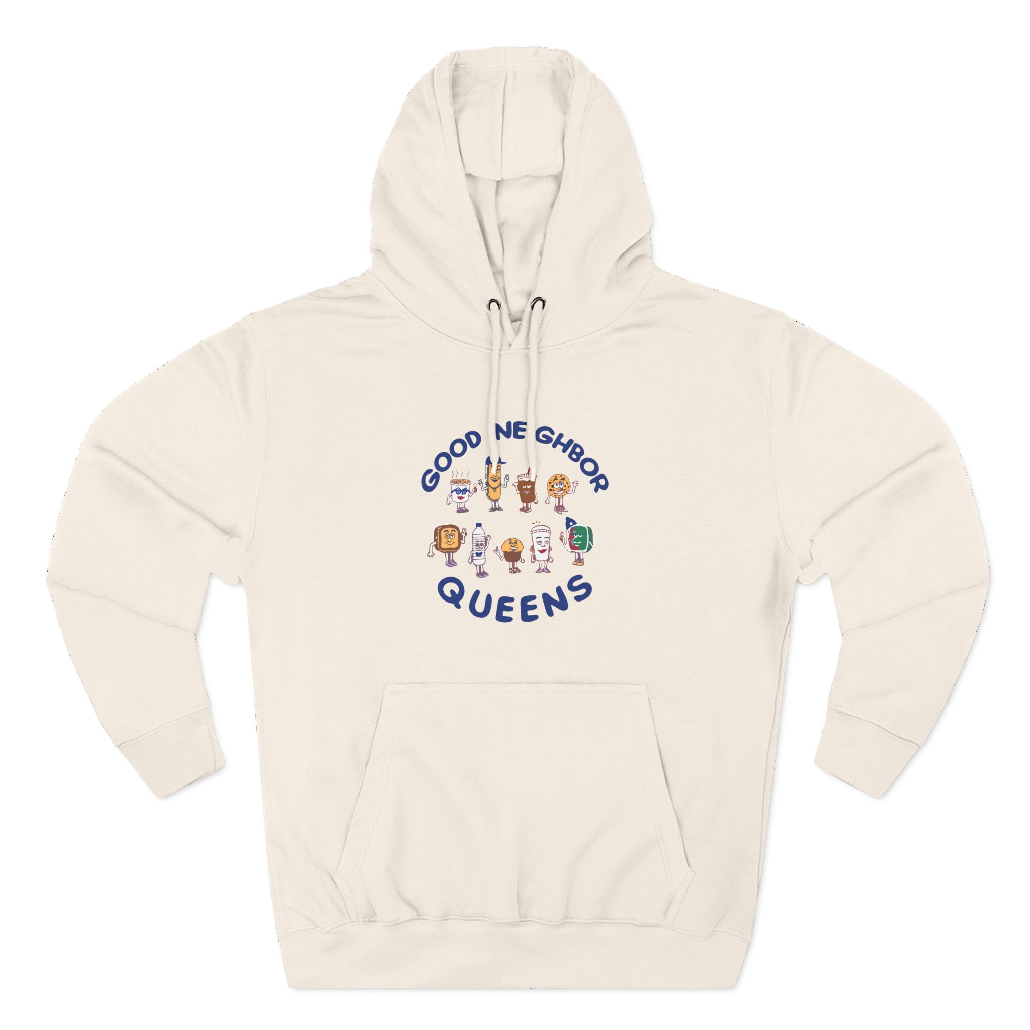 Good Neighbours Queens LS Three-Panel Fleece Hoodie