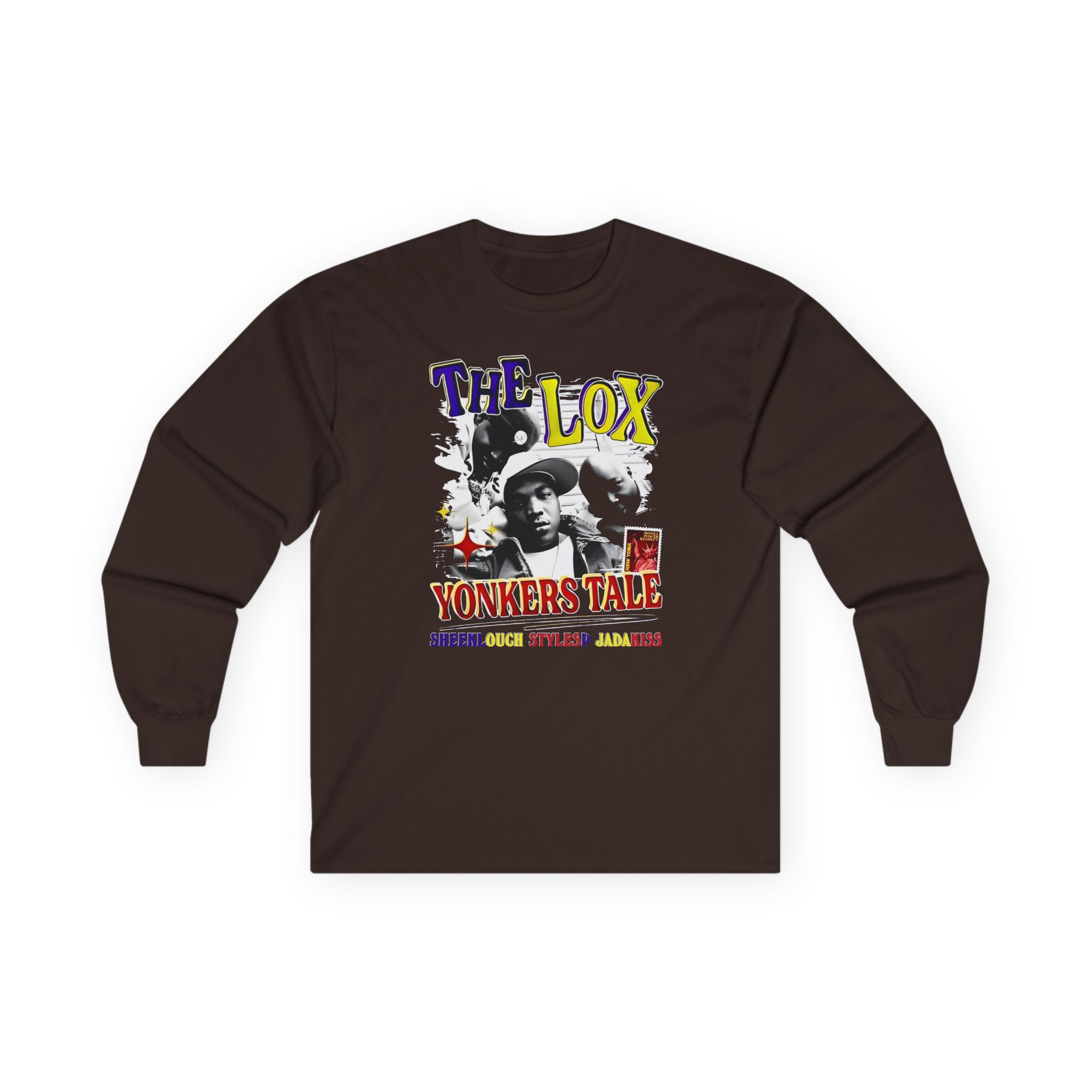 The Lox Yonkers Tale Sheek Louch Styles P Jadakiss Unisex Ultra Cotton Long Sleeve Tee