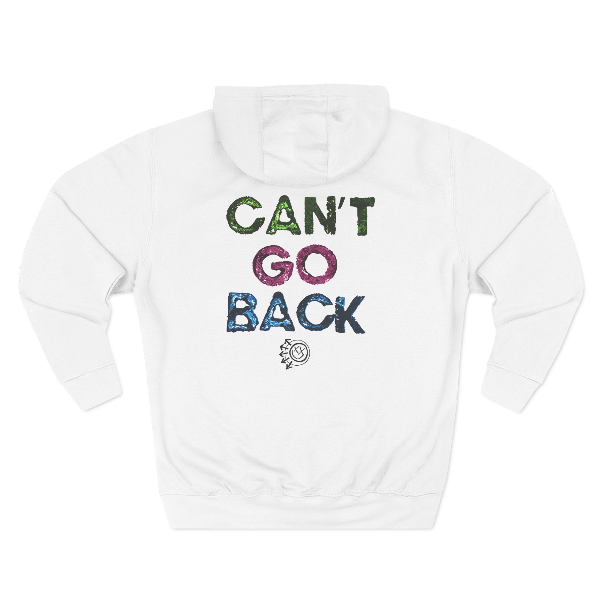 Blink 182 Can't Go Back Three-Panel Fleece Hoodie