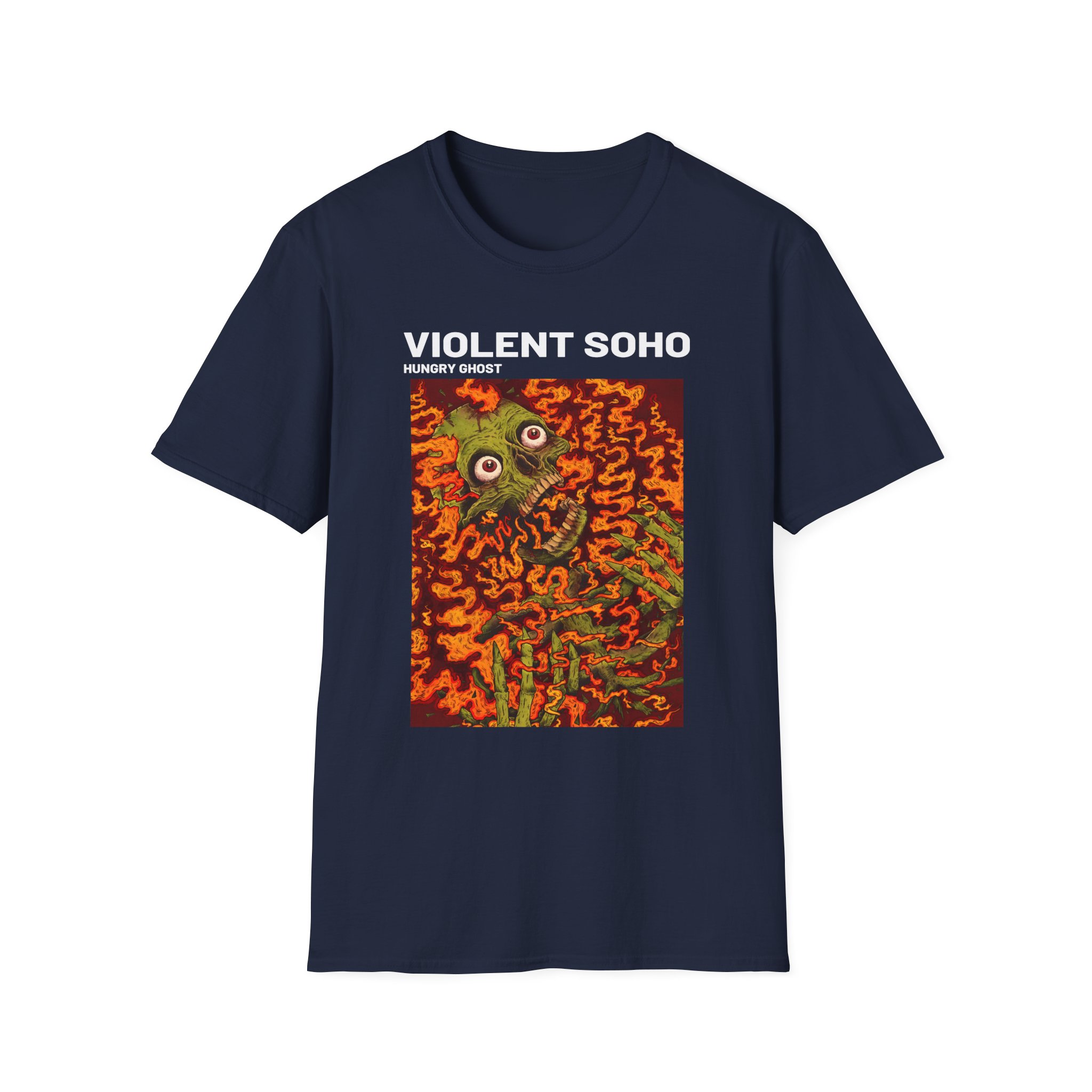 Violent Soho Hungry Ghost Unisex Softstyle T-Shirt