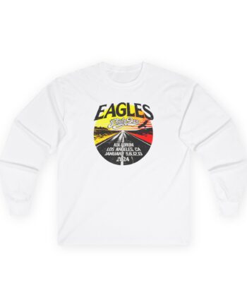 The Eagles The Long Goodbye 2024 Tour Los Angeles Unisex Ultra Cotton Long Sleeve Tee