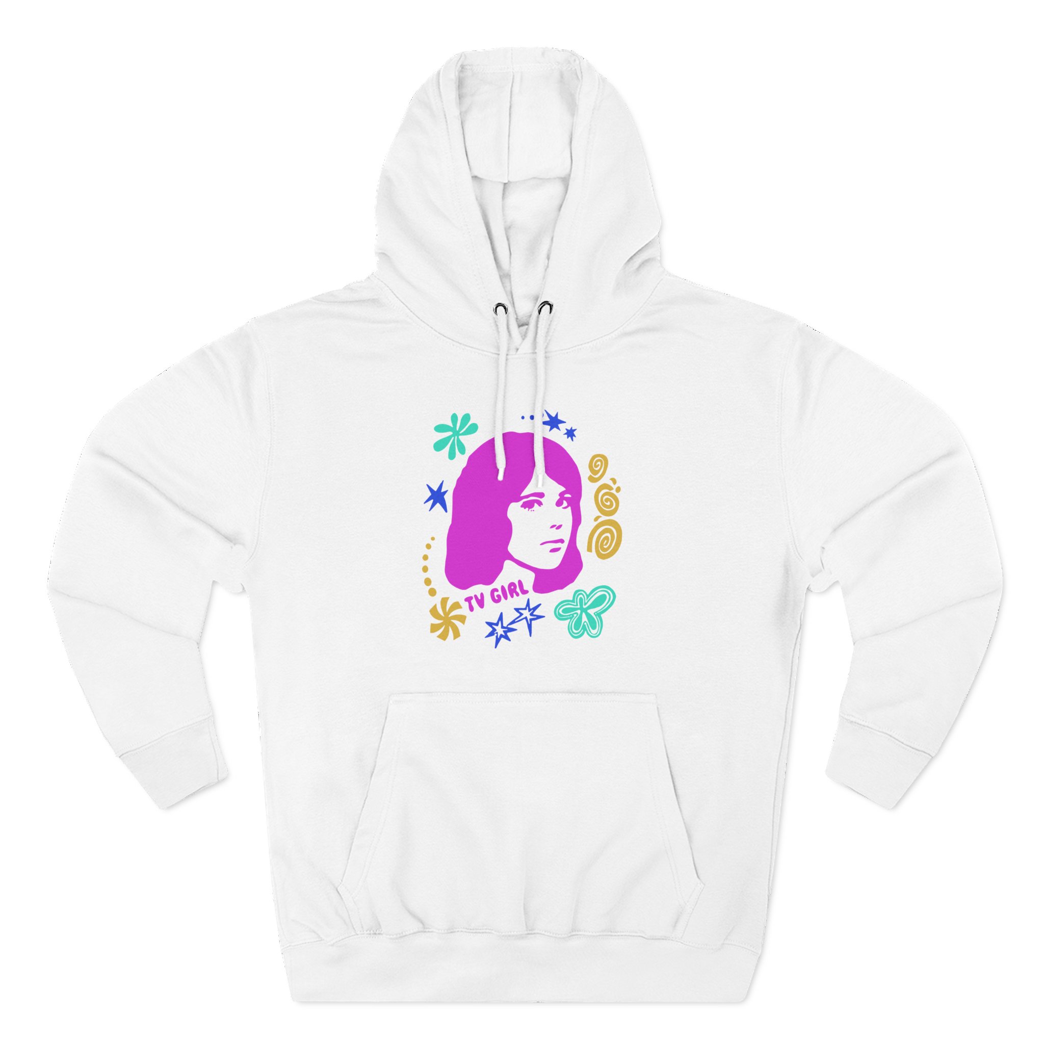 Tv Girl Three-Panel Fleece Hoodie