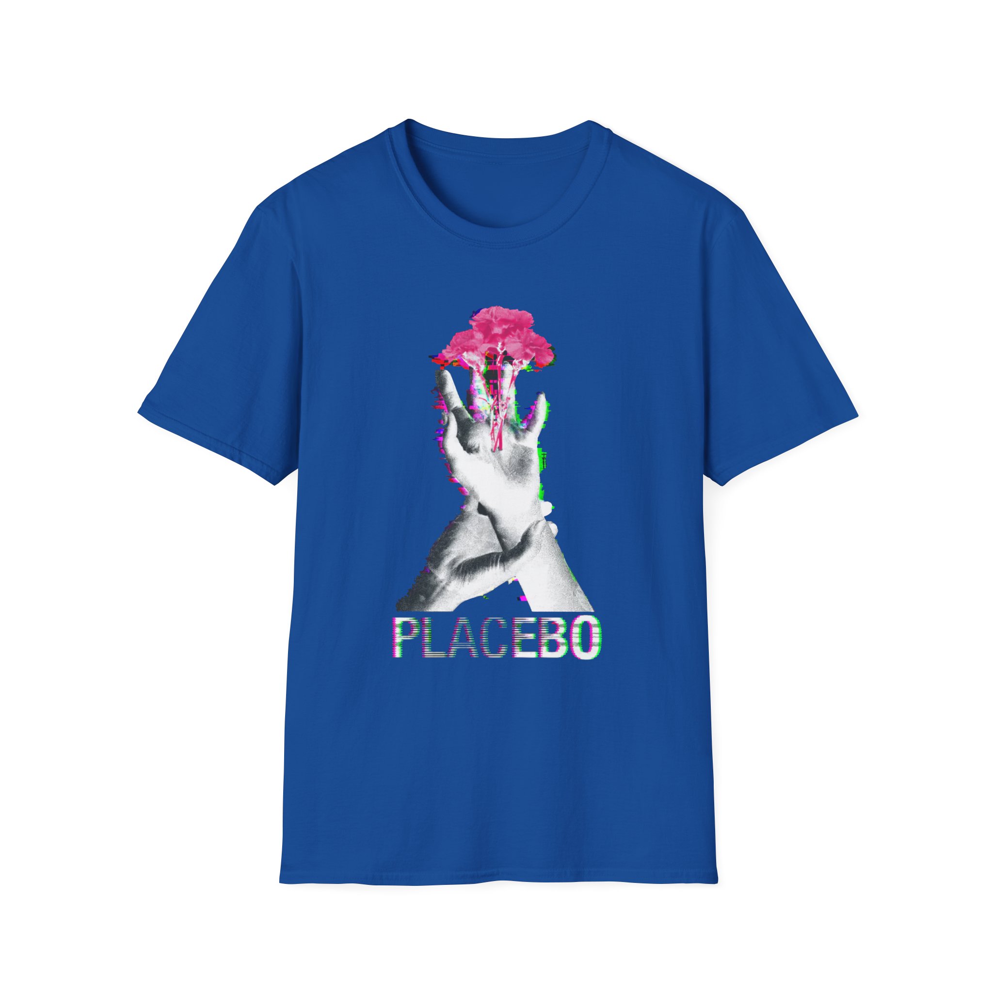 Placebo Flower Hand Unisex Softstyle T-Shirt
