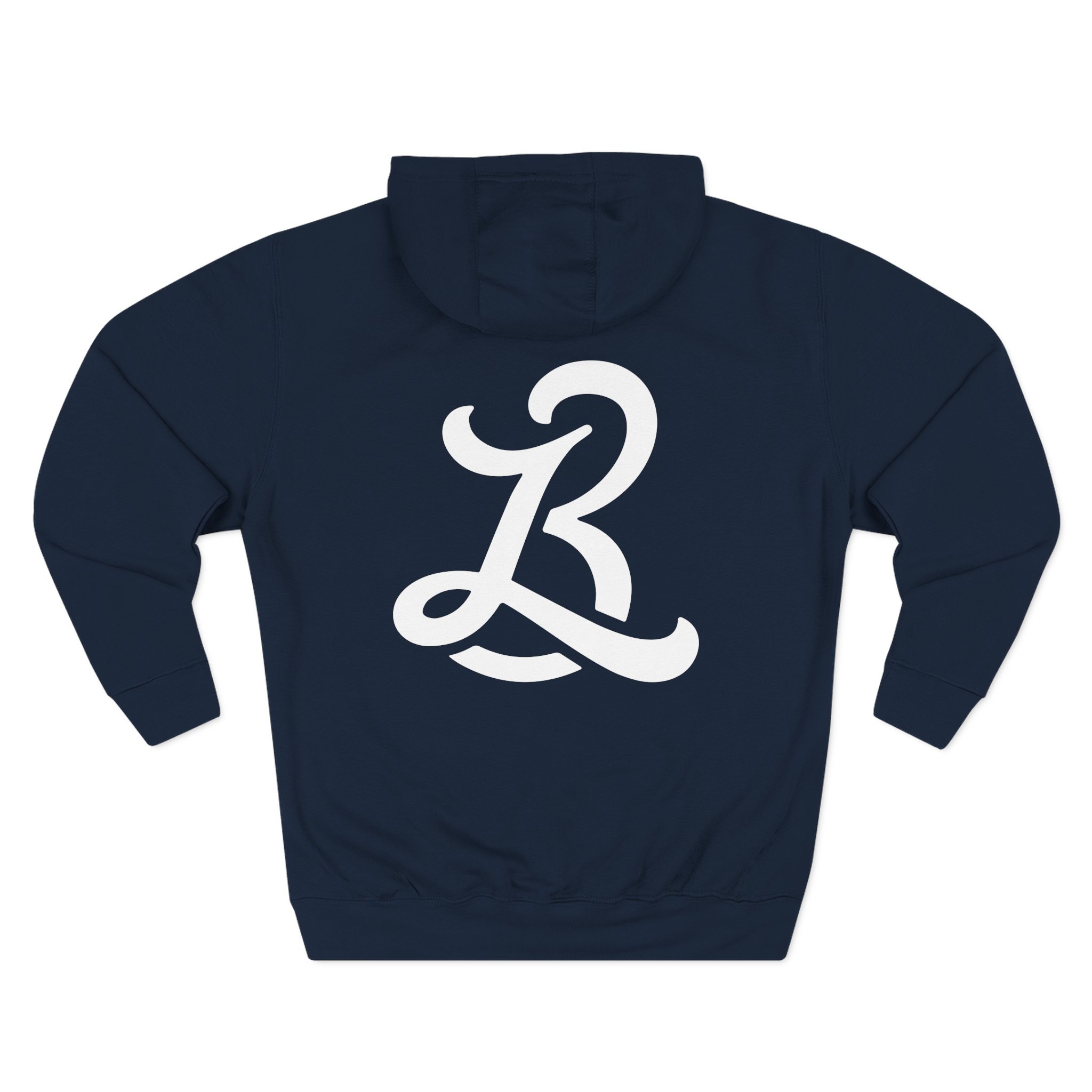 Little Brother Monogram Three-Panel Fleece Hoodie