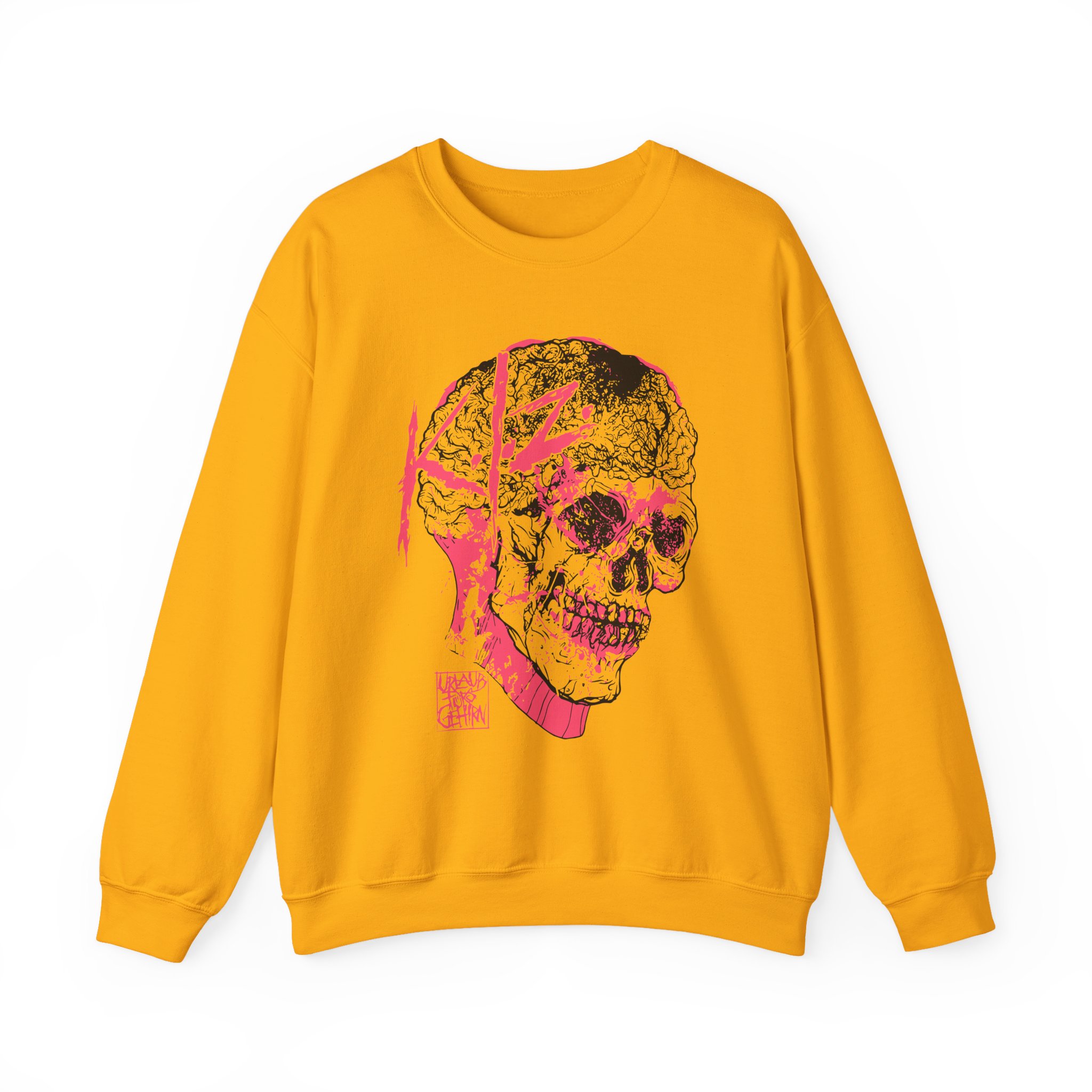 Kiz Brain Unisex Heavy Blendâ„¢ Crewneck Sweatshirt