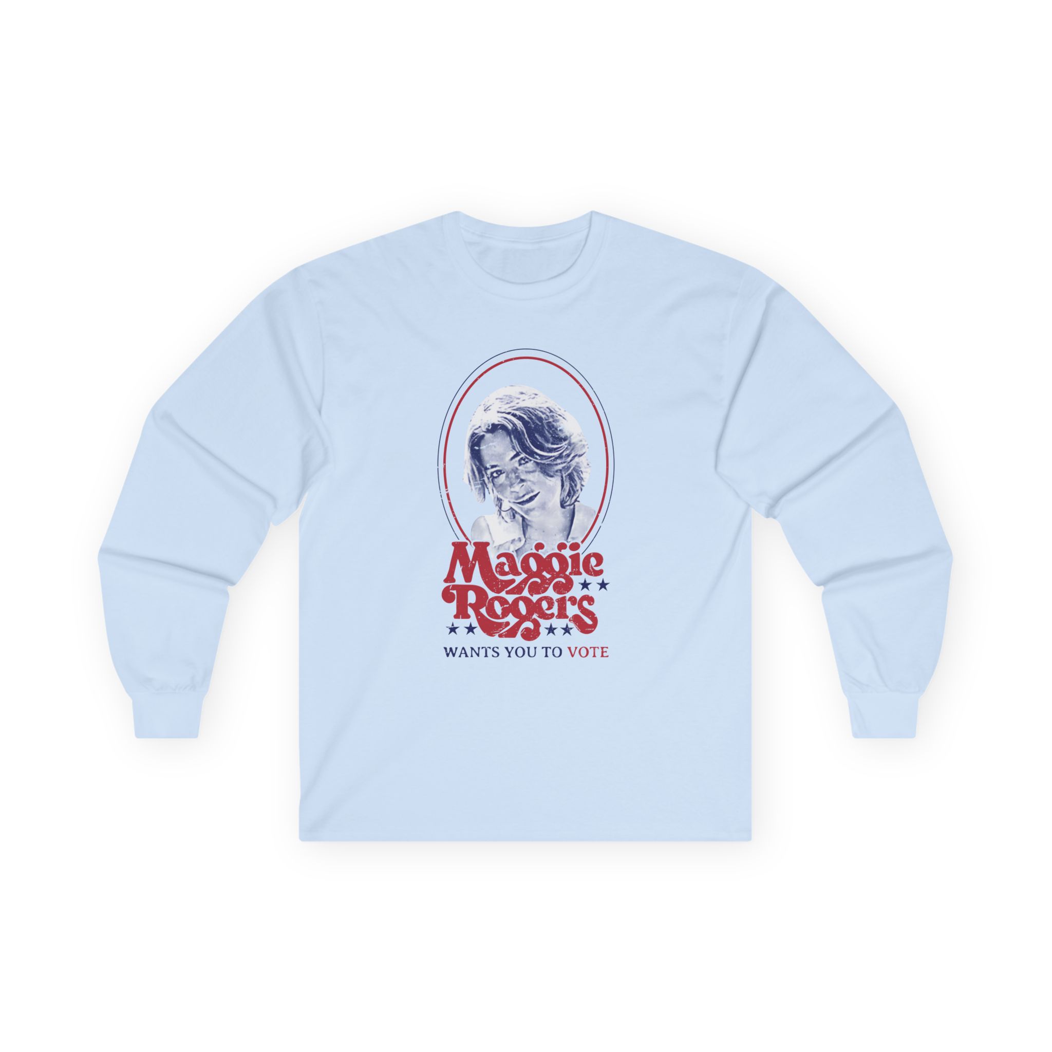 Maggie Rogers Wants You To Vote Unisex Ultra Cotton Long Sleeve Tee