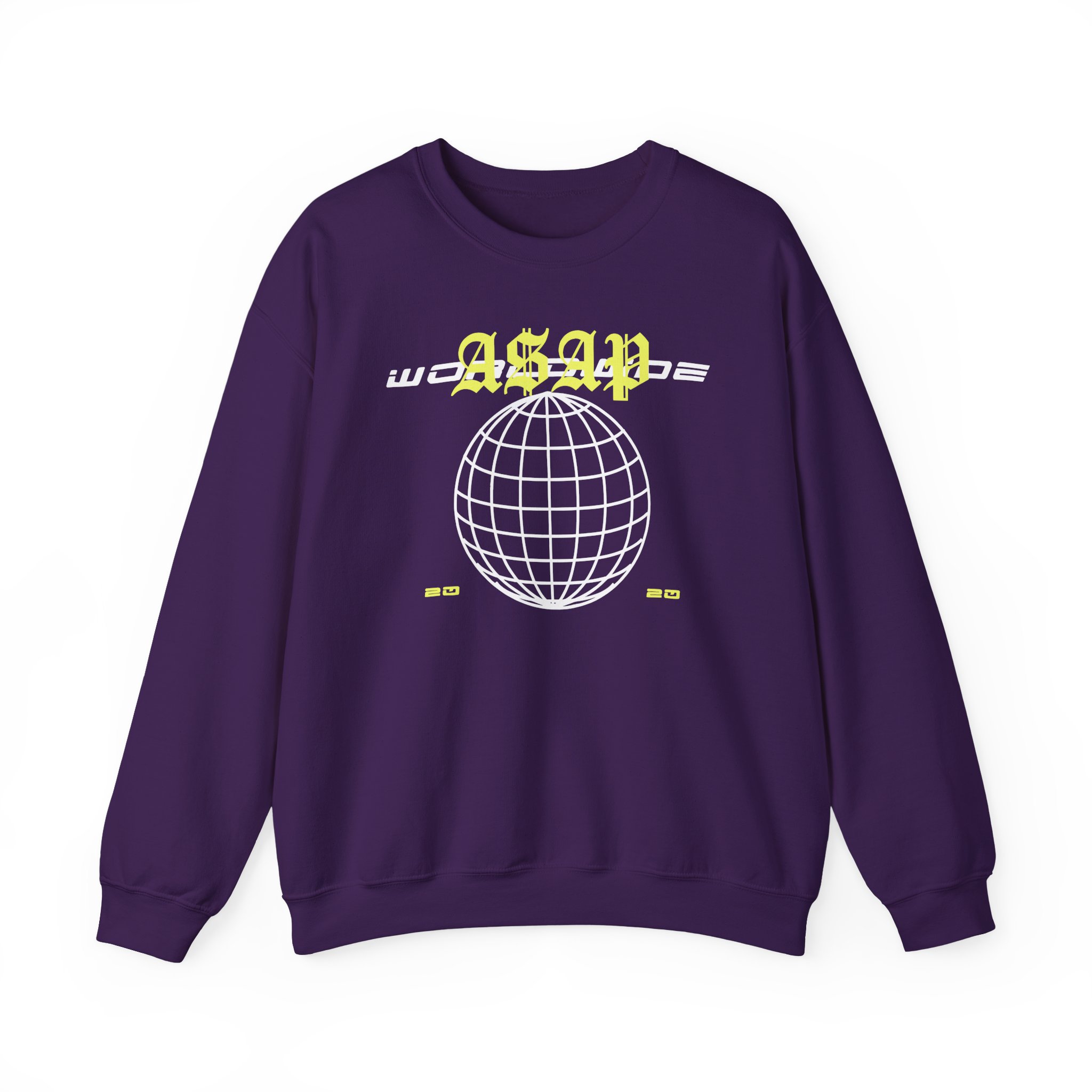 Asap Mob Worldwide Unisex Heavy Blendâ„¢ Crewneck Sweatshirt