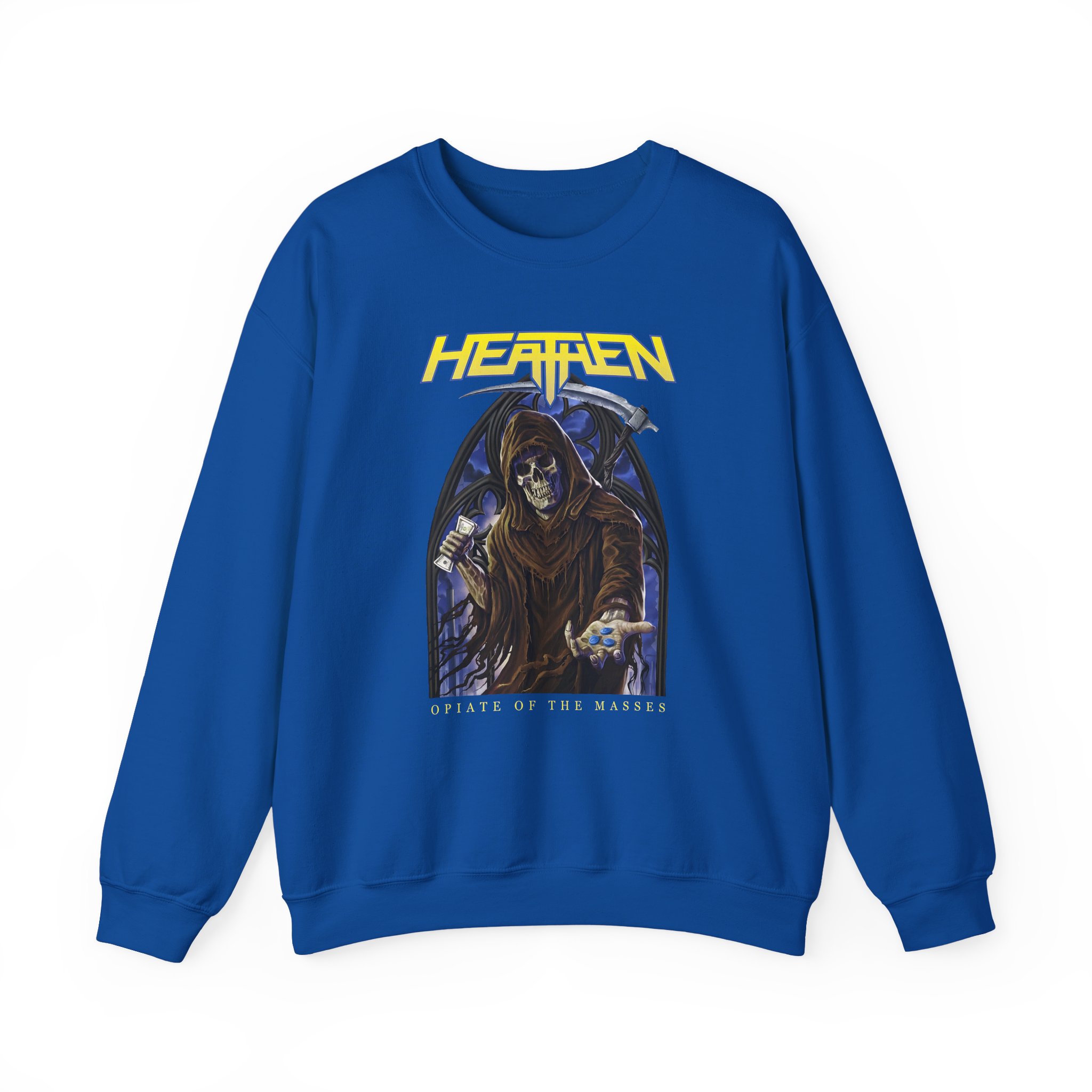 Heathen Opiate of the Masses Unisex Heavy Blendâ„¢ Crewneck Sweatshirt