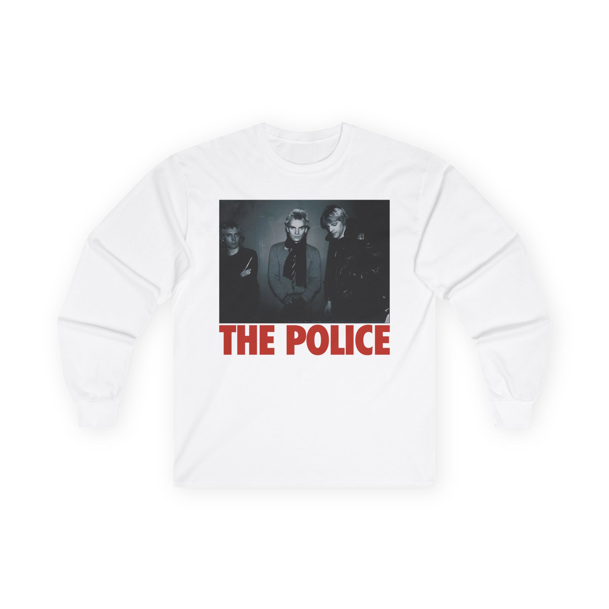 The Police Against the Wall Unisex Ultra Cotton Long Sleeve Tee