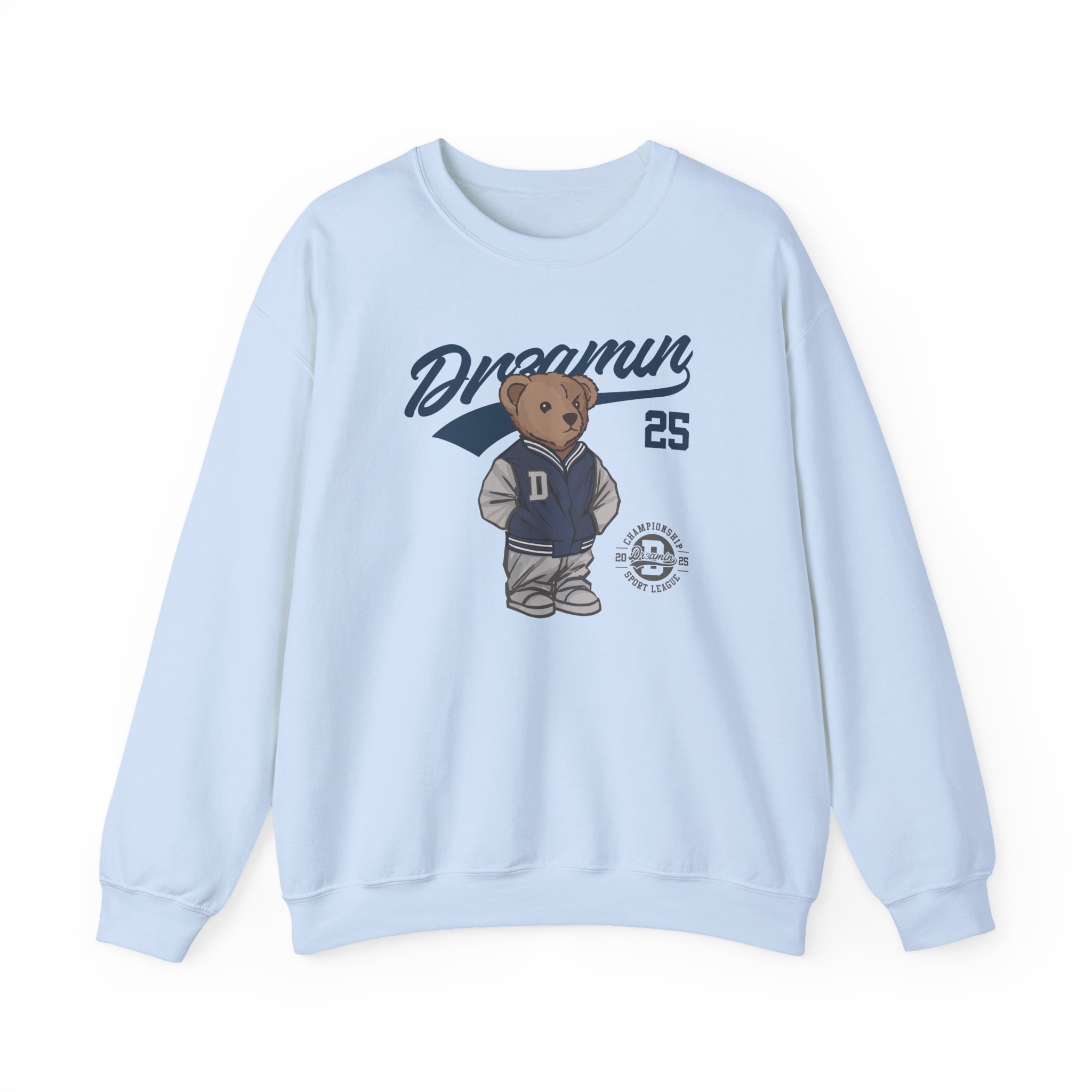 Clix Dr3amin Varsity Bear Unisex Heavy Blendâ„¢ Crewneck Sweatshirt