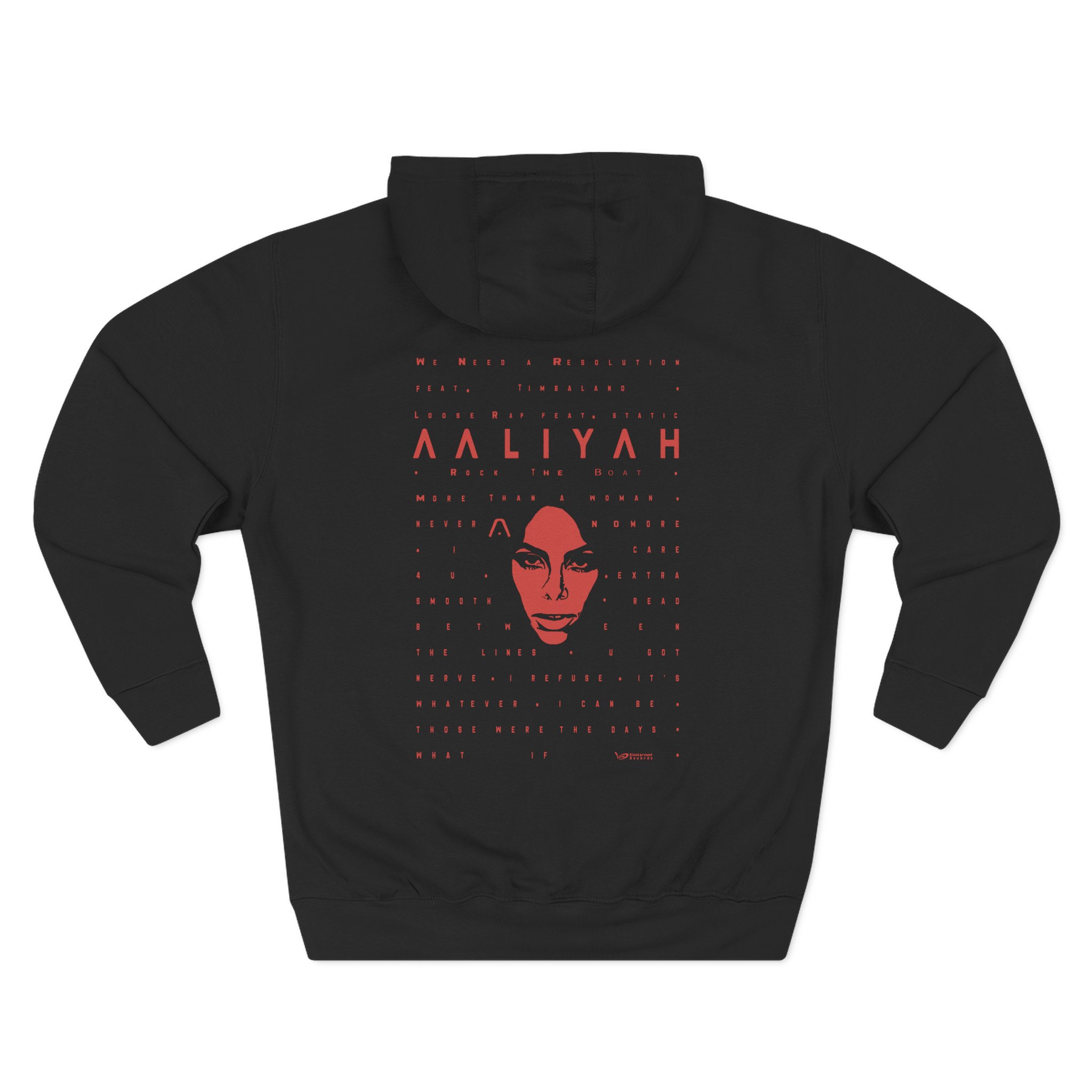 Aaliyah Glow LS Three-Panel Fleece Hoodie