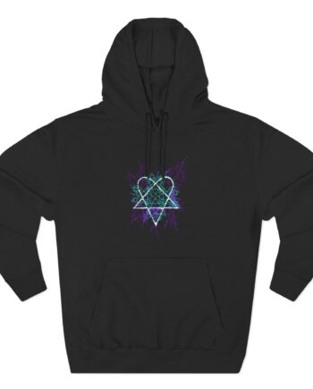 Him Fulgurgram Three-Panel Fleece Hoodie