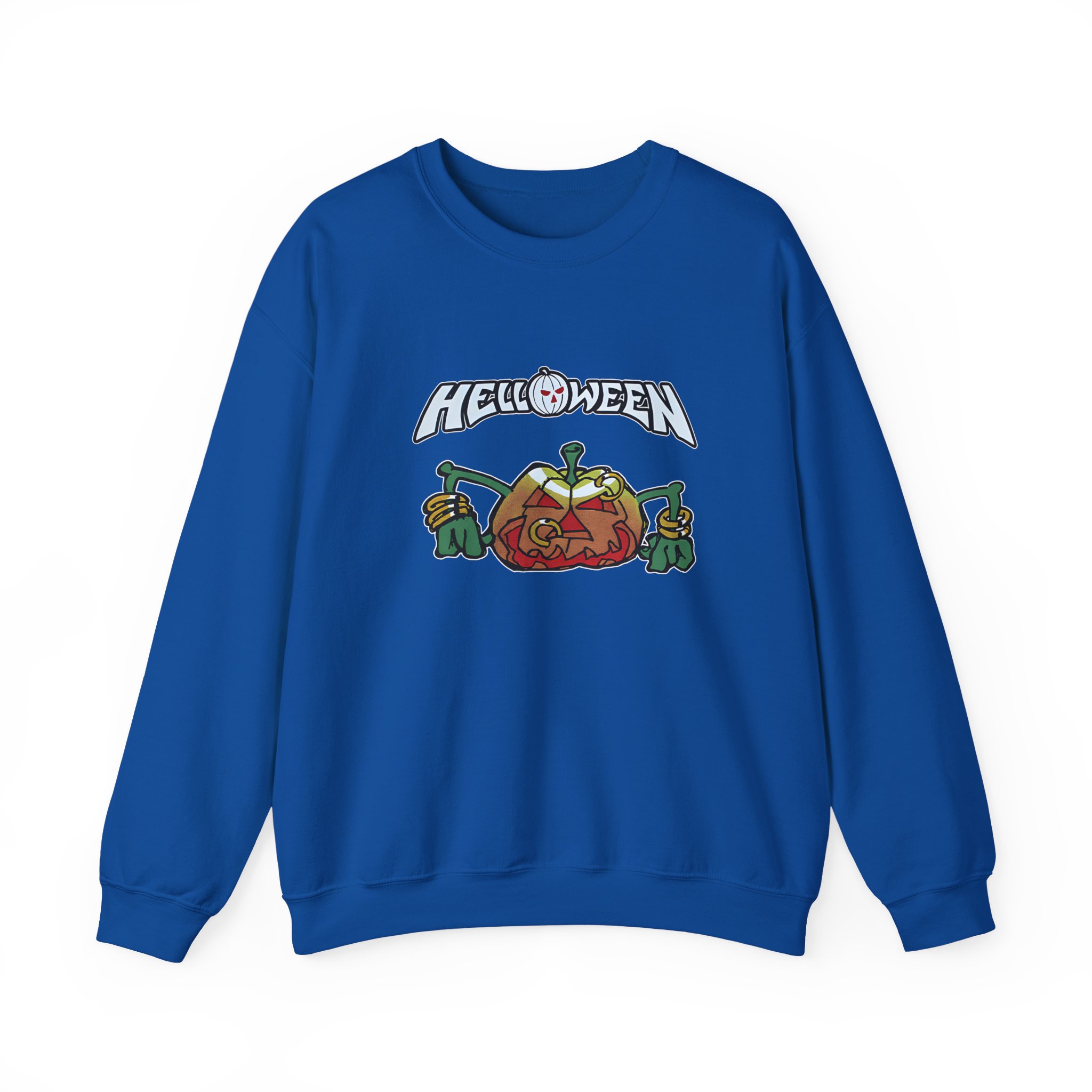Helloween Rings Pumpkin Unisex Heavy Blendâ„¢ Crewneck Sweatshirt