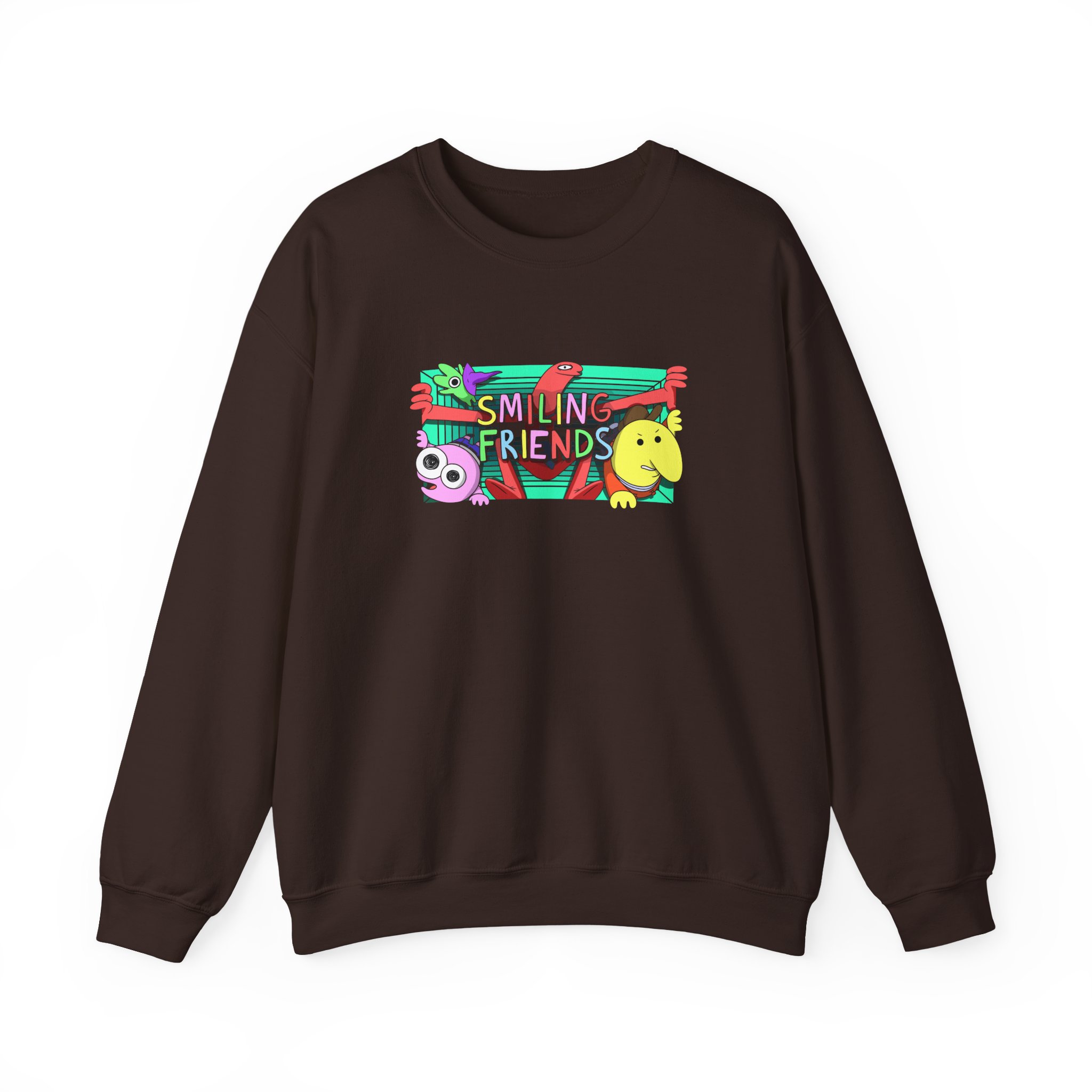 Smiling Friends Unisex Heavy Blend Crewneck Sweatshirt