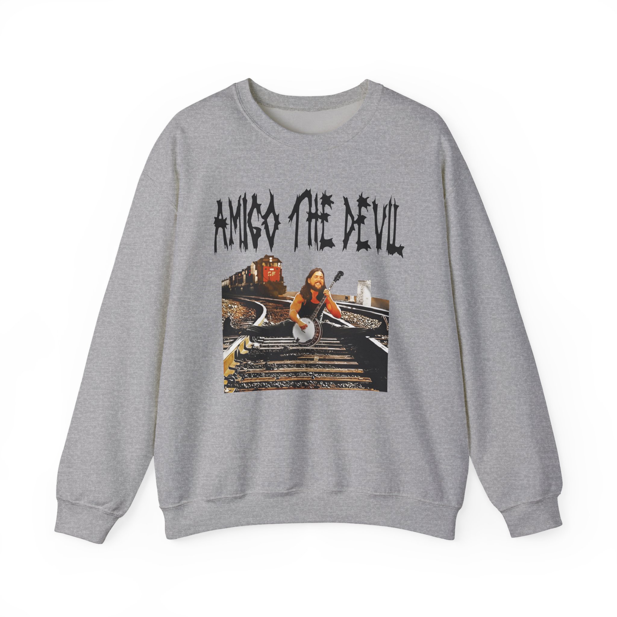 Amigo the Devil Unisex Heavy Blendâ„¢ Crewneck Sweatshirt
