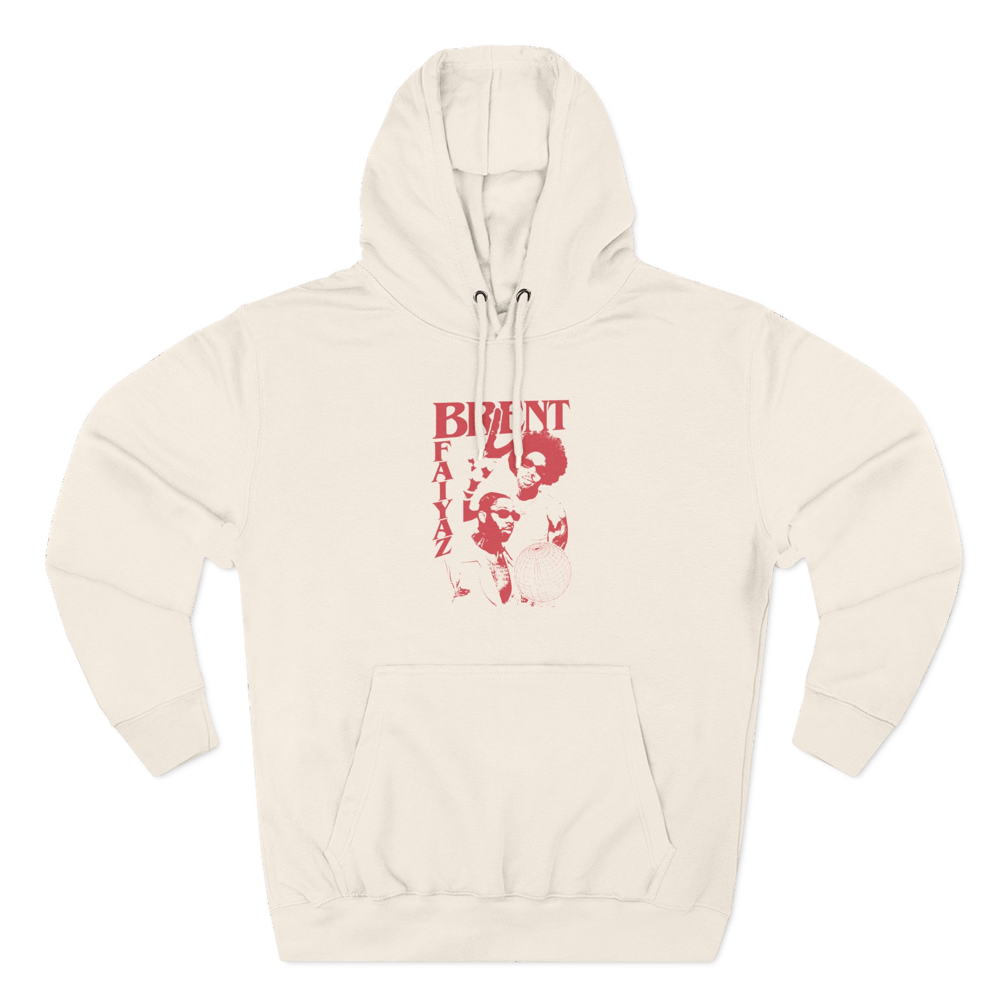 Faiyaz Brent Silhouette Three-Panel Fleece Hoodie