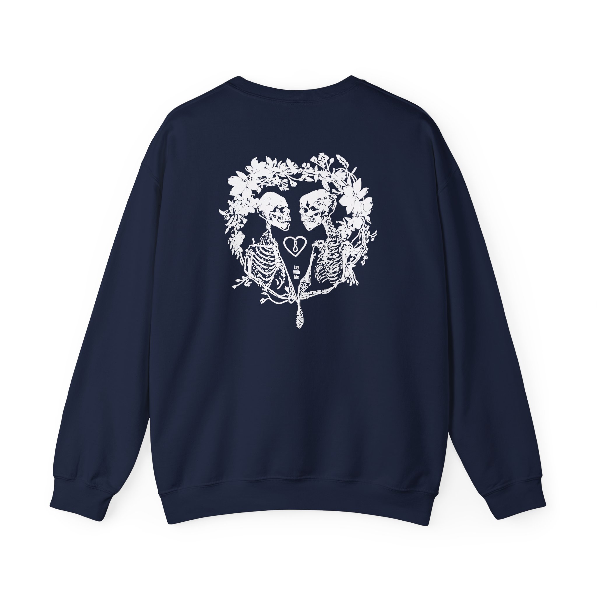 Paleface Lay With Me Flower Unisex Heavy Blendâ„¢ Crewneck Sweatshirt