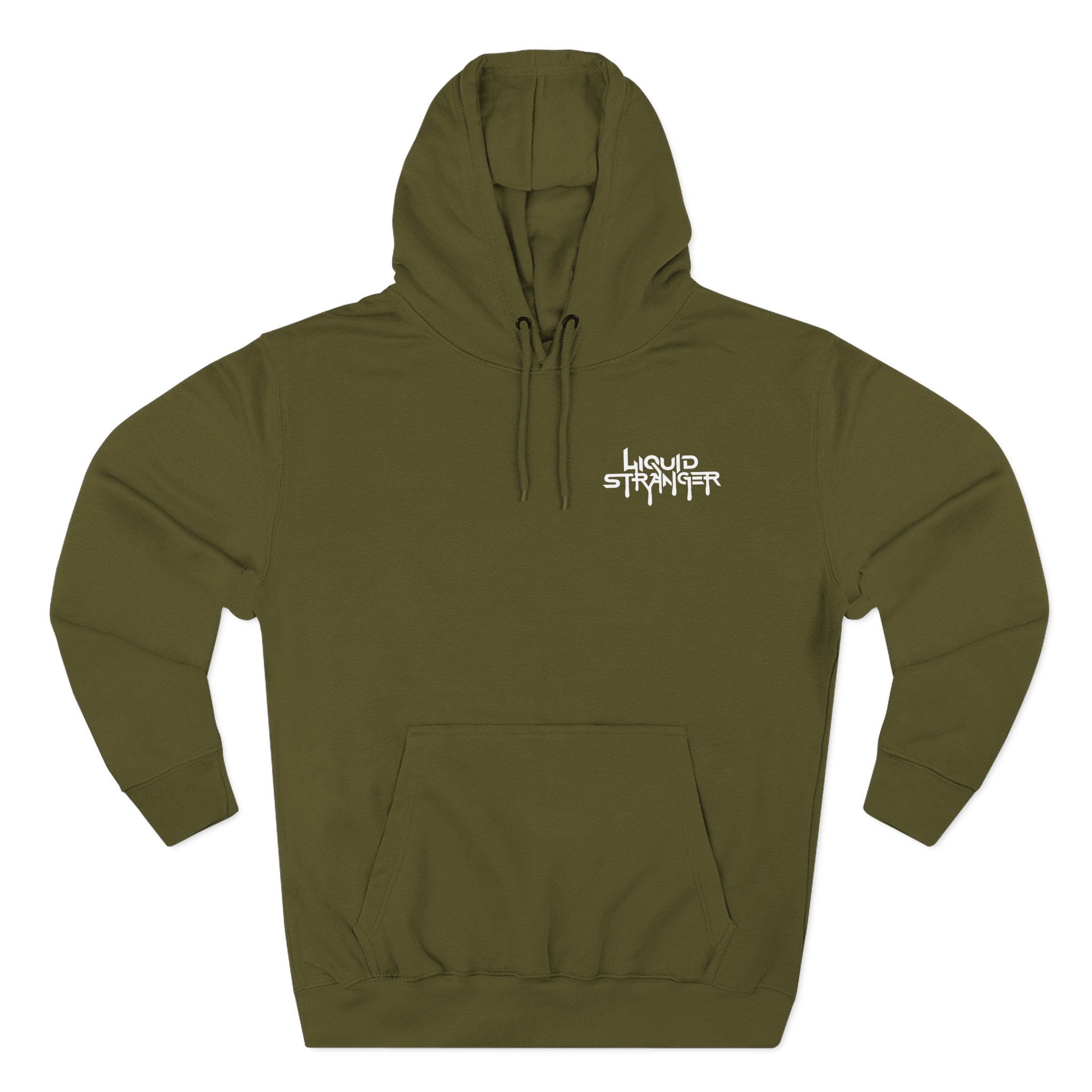 Liquid Stranger Three-Panel Fleece Hoodie