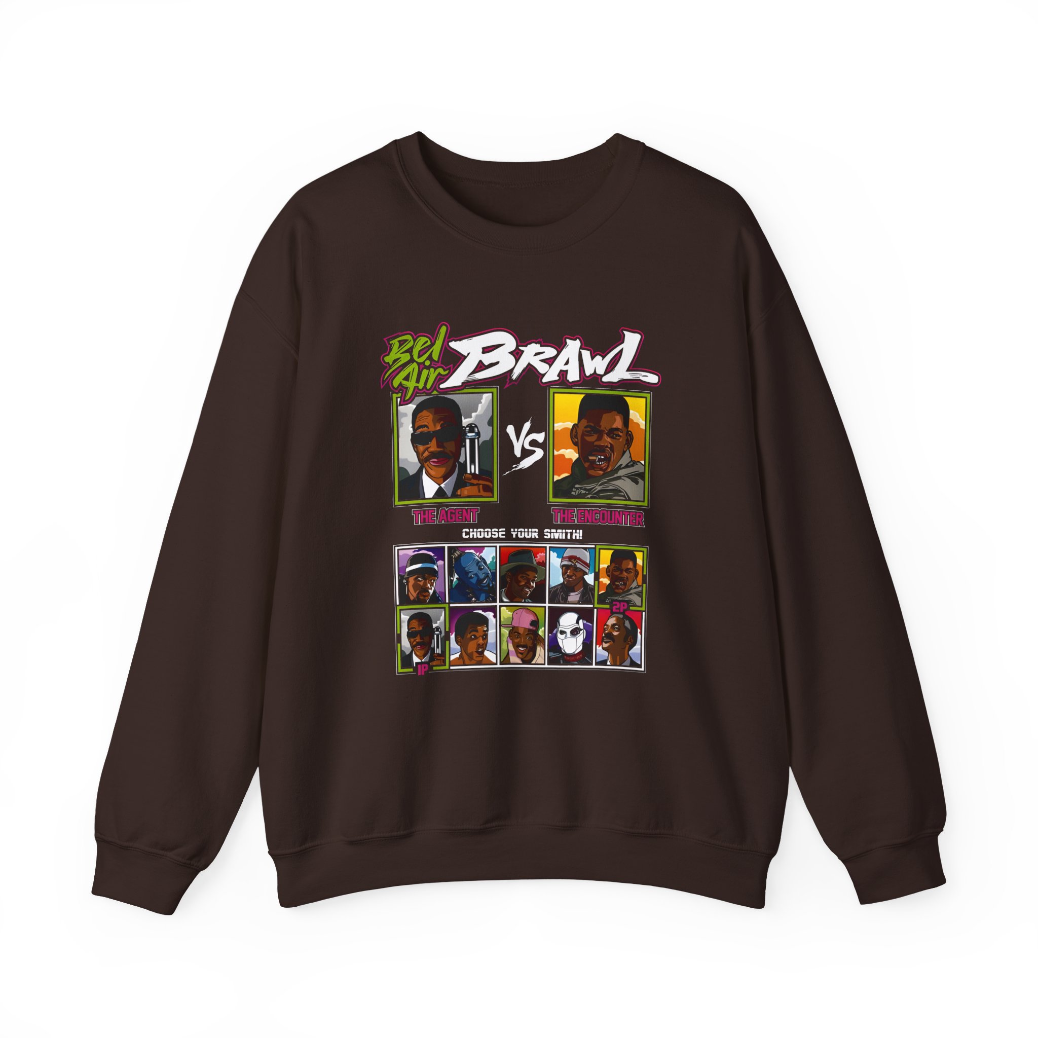 Will Smith Bel Air Brawl Unisex Heavy Blendâ„¢ Crewneck Sweatshirt