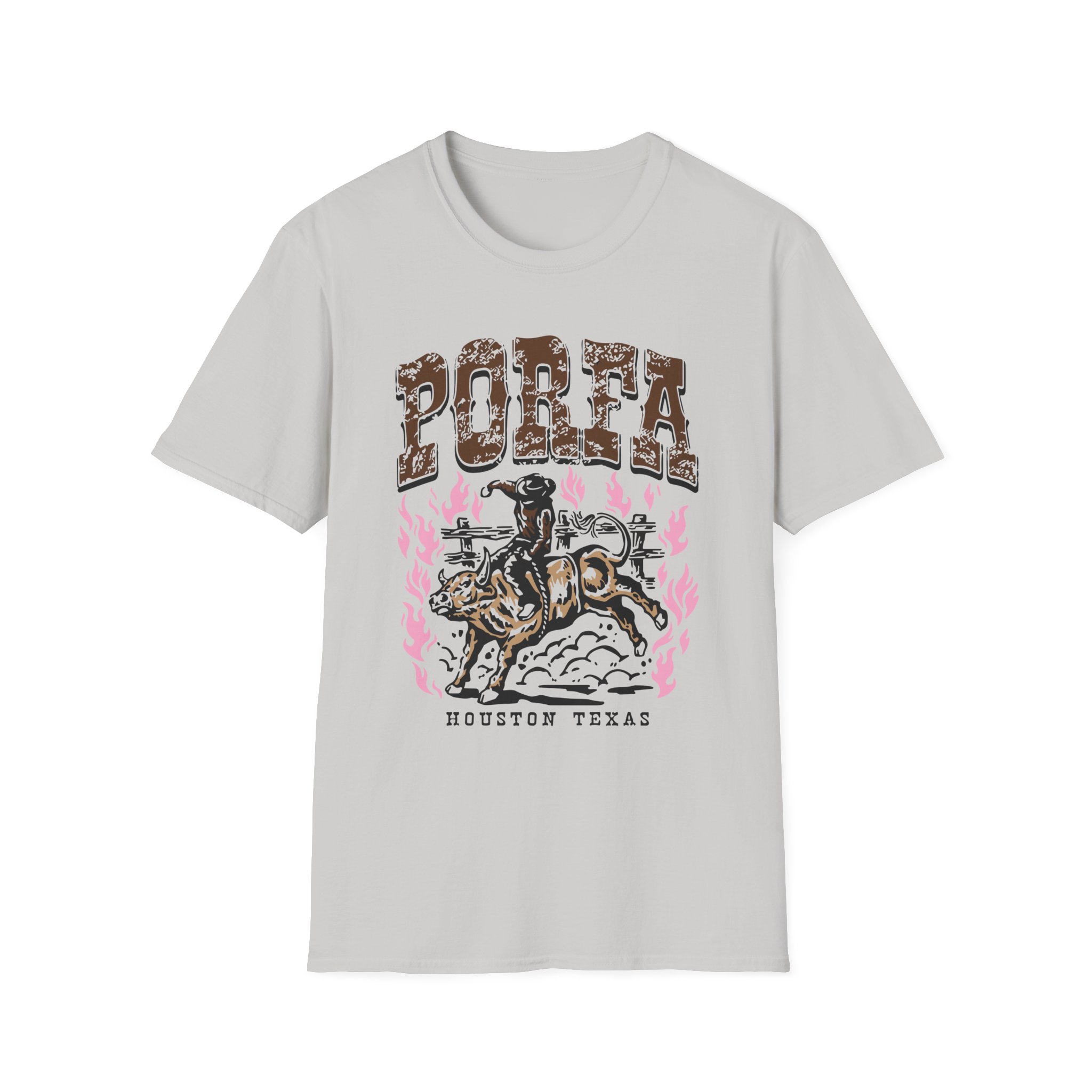Porfa Houston Texas Unisex Softstyle T-Shirt