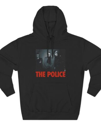 The Police Against the Wall Three-Panel Fleece Hoodie