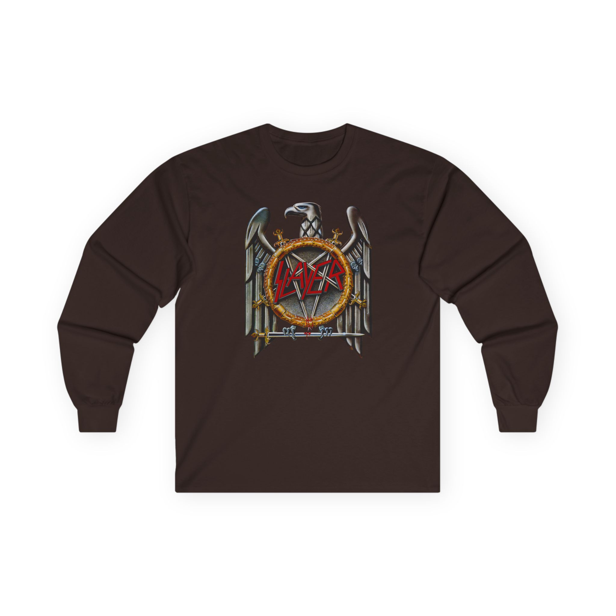 Slayer Silver Eagle Unisex Ultra Cotton Long Sleeve Tee