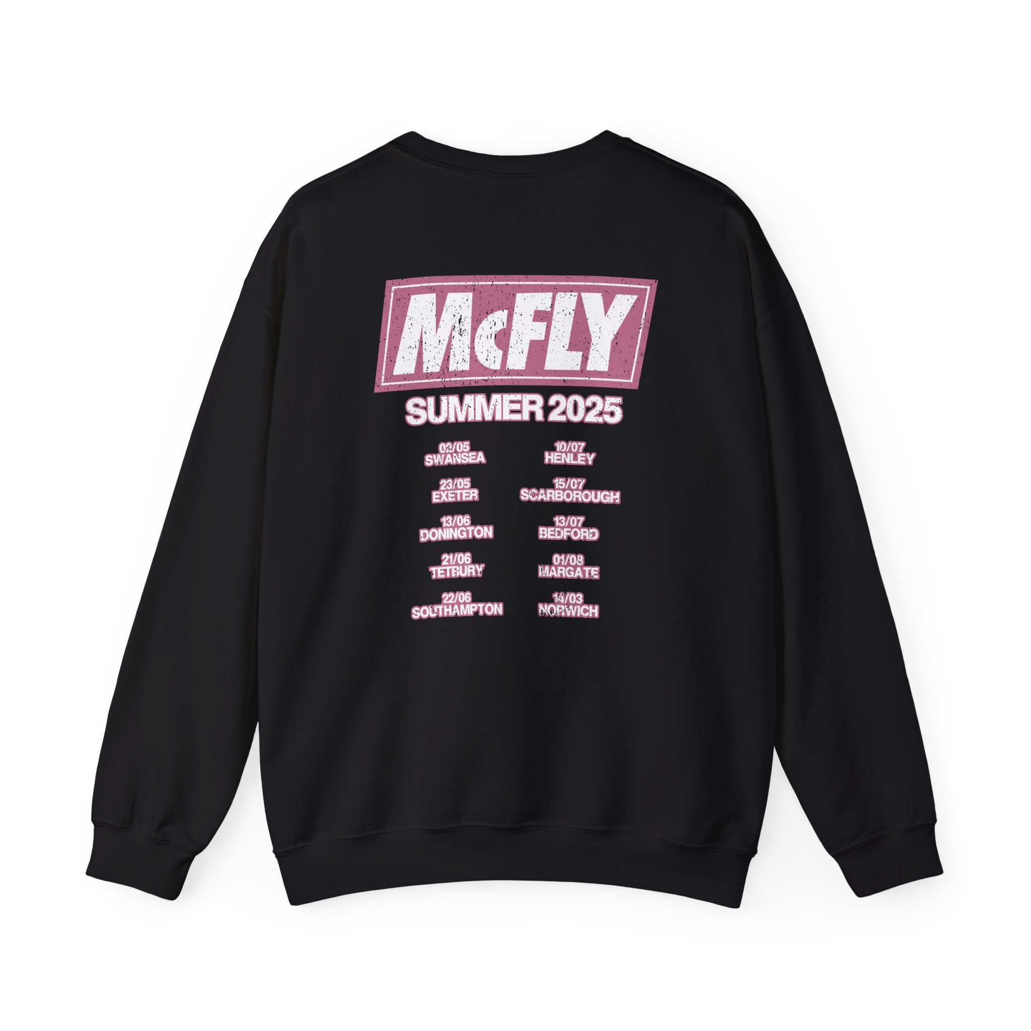 Mcfly Summer 2025 Tour Unisex Heavy Blend Crewneck Sweatshirt